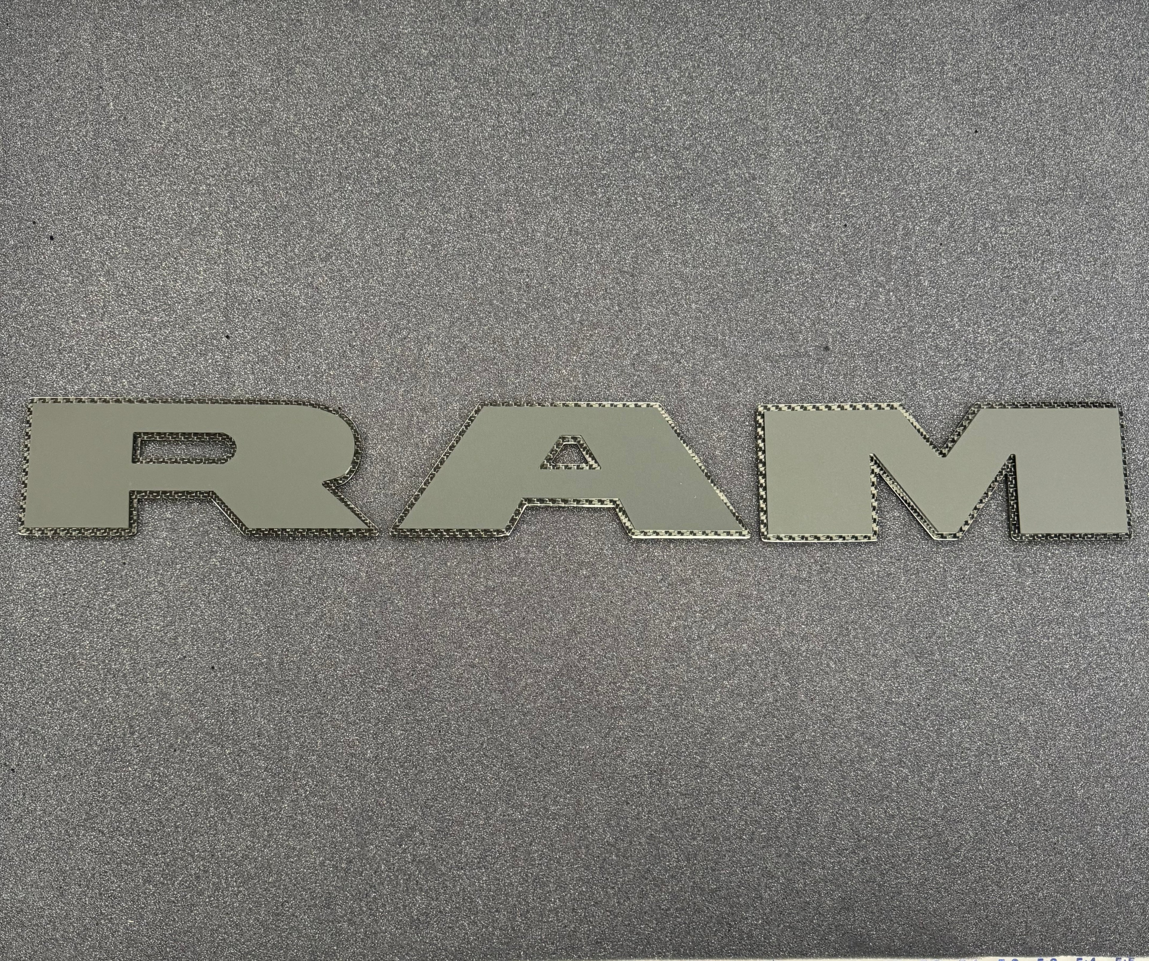 RAM door badge pair