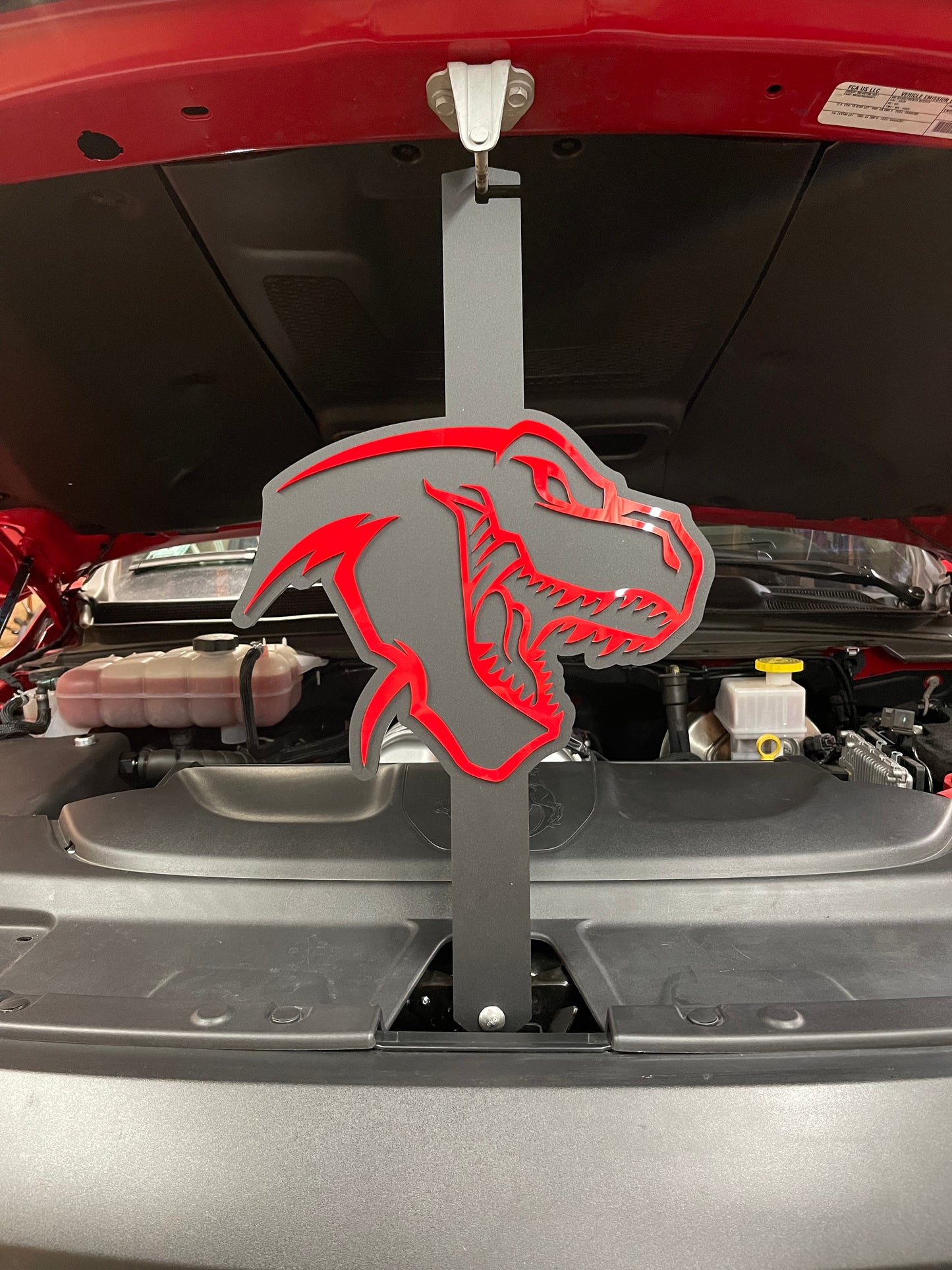 Custom hood prop