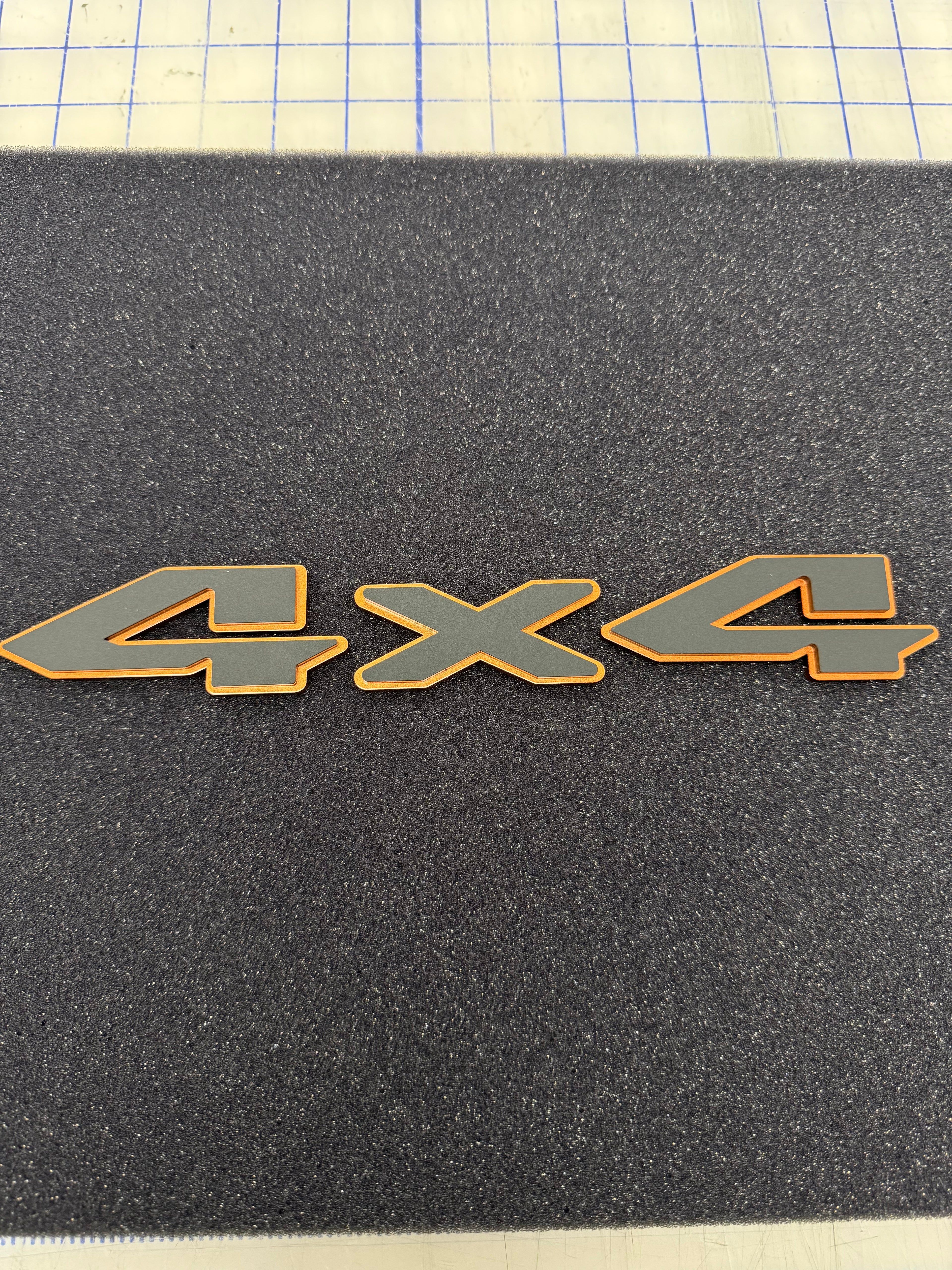 4x4 OEM tailgate badge