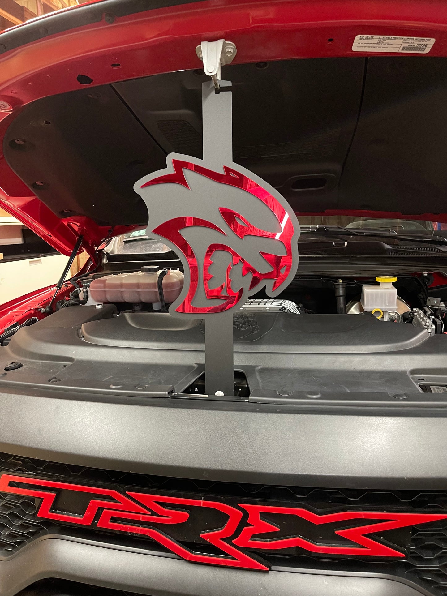 Custom hood prop