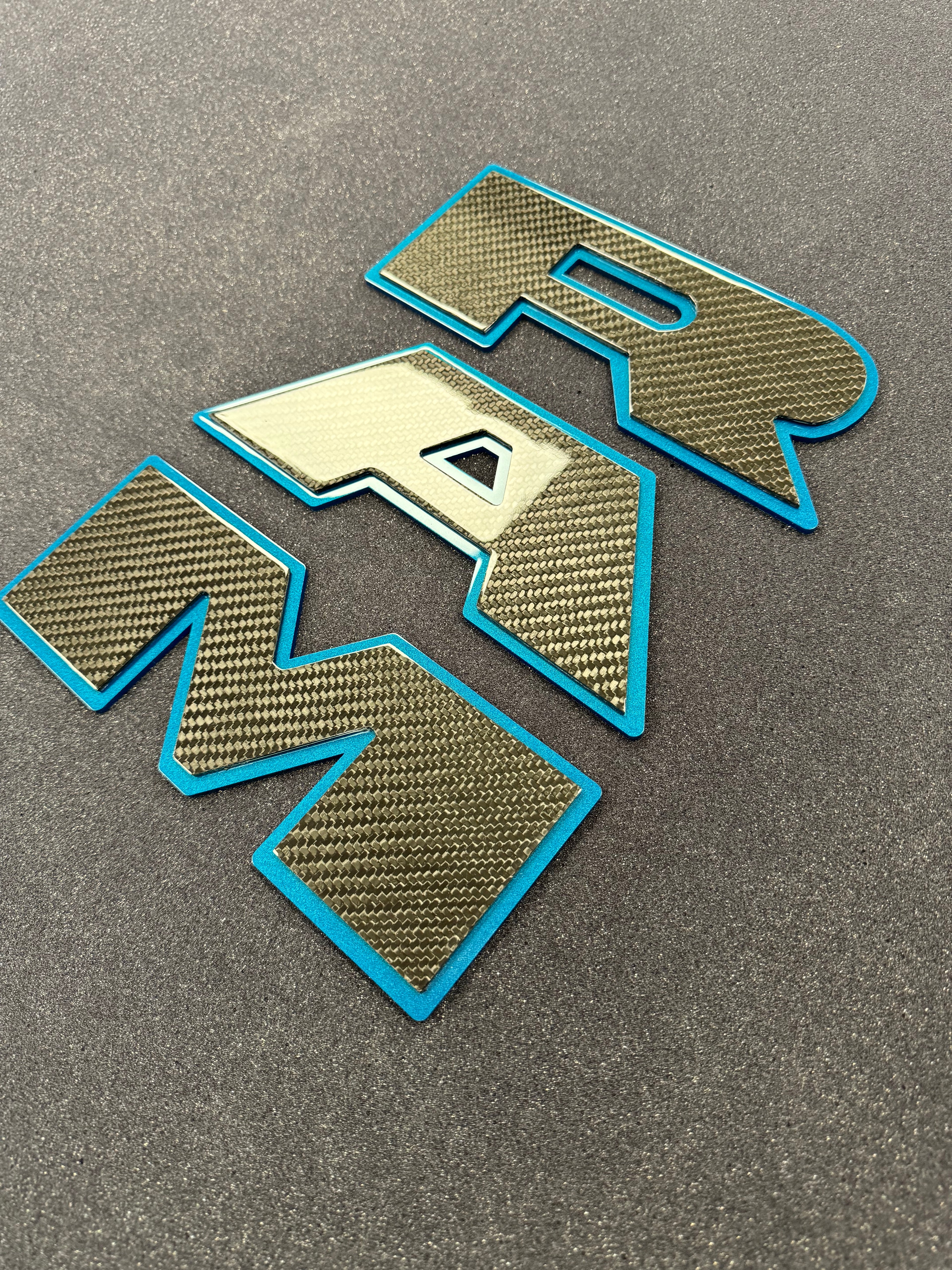 RAM tailgate letters