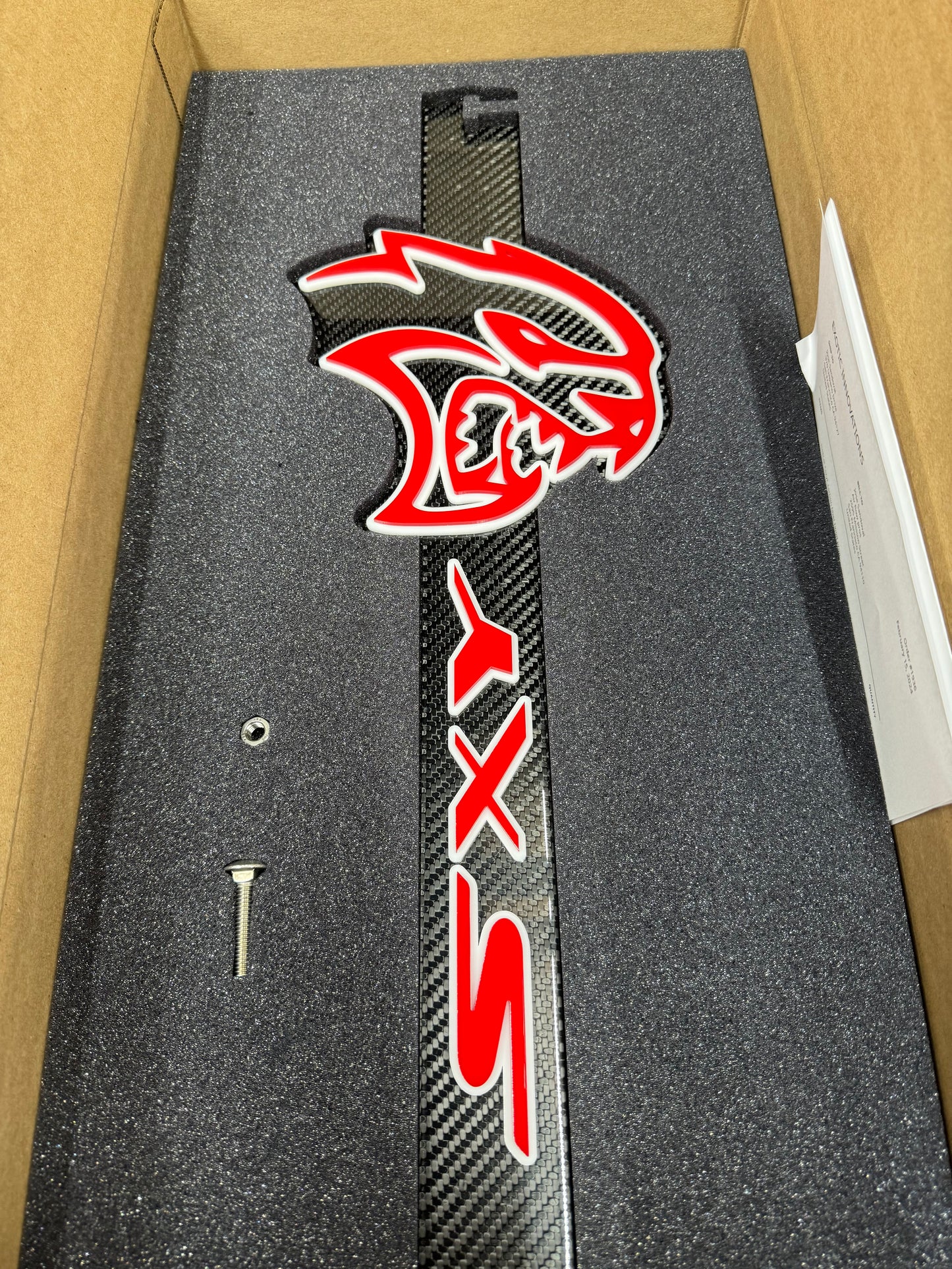 Custom hood prop