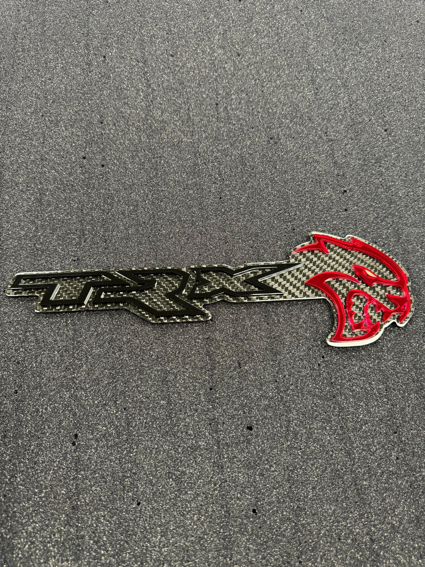 Hellcat TRX combo grille badge