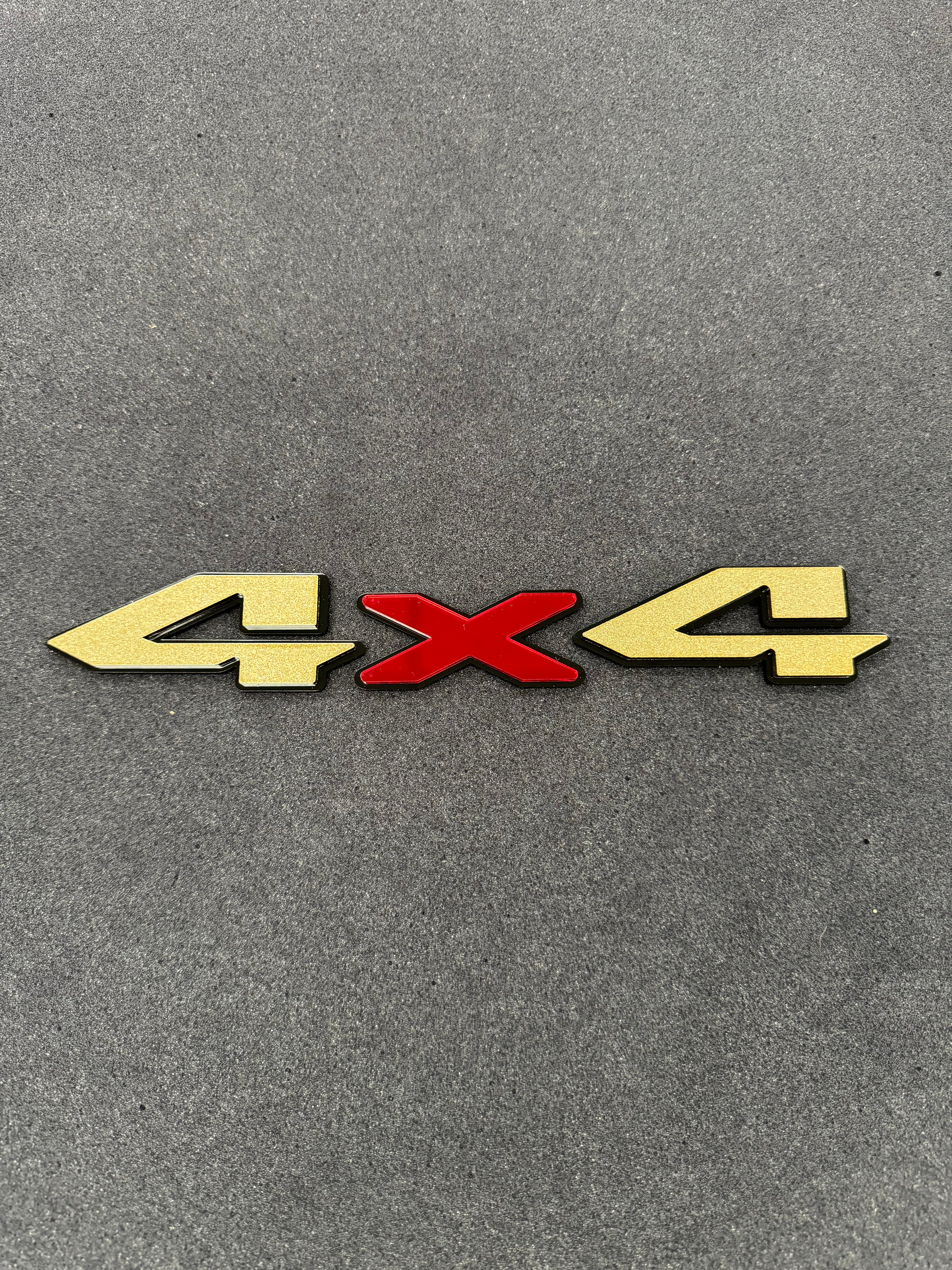 4x4 OEM tailgate badge