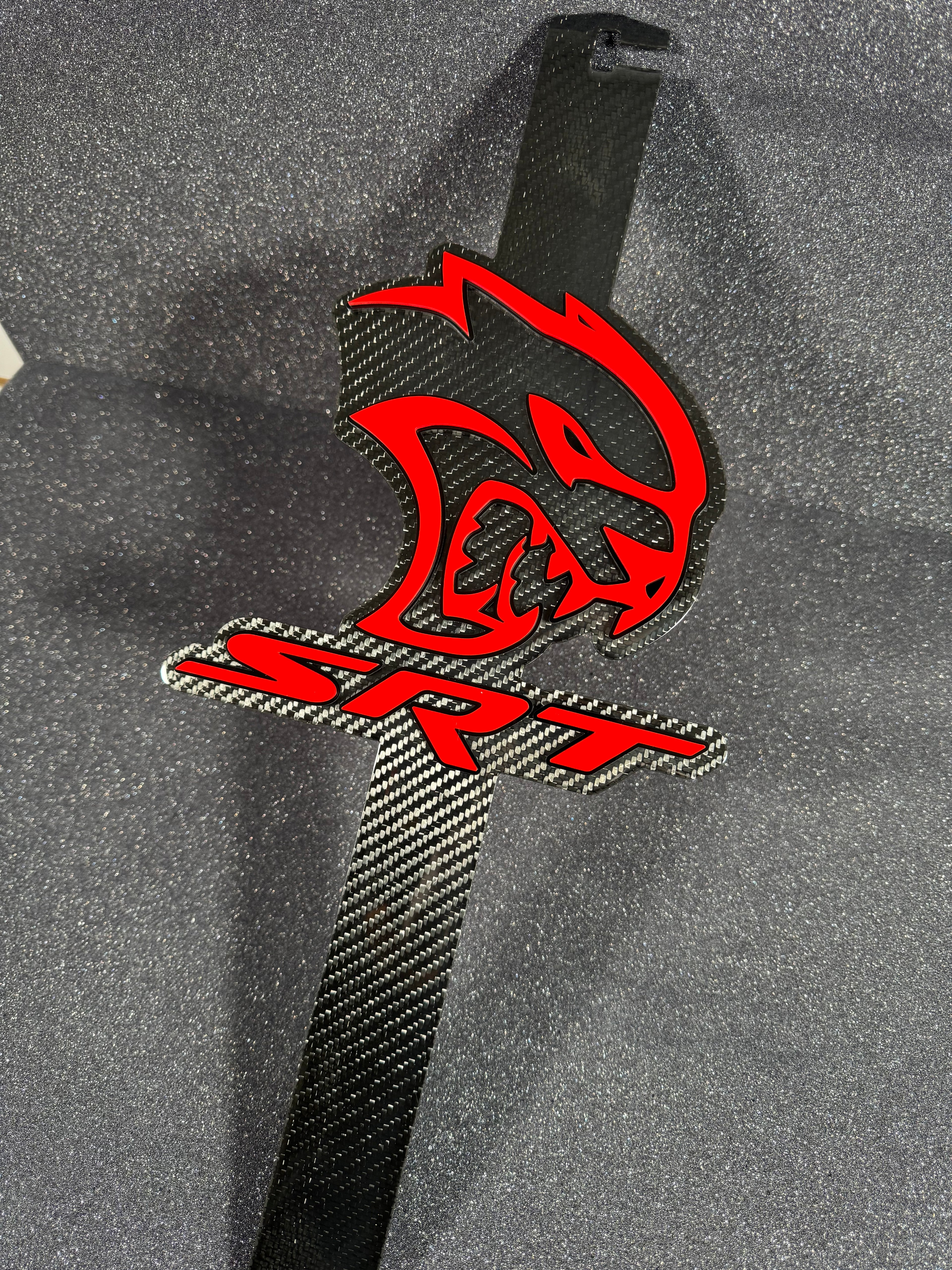 SRT Hellcat hood prop