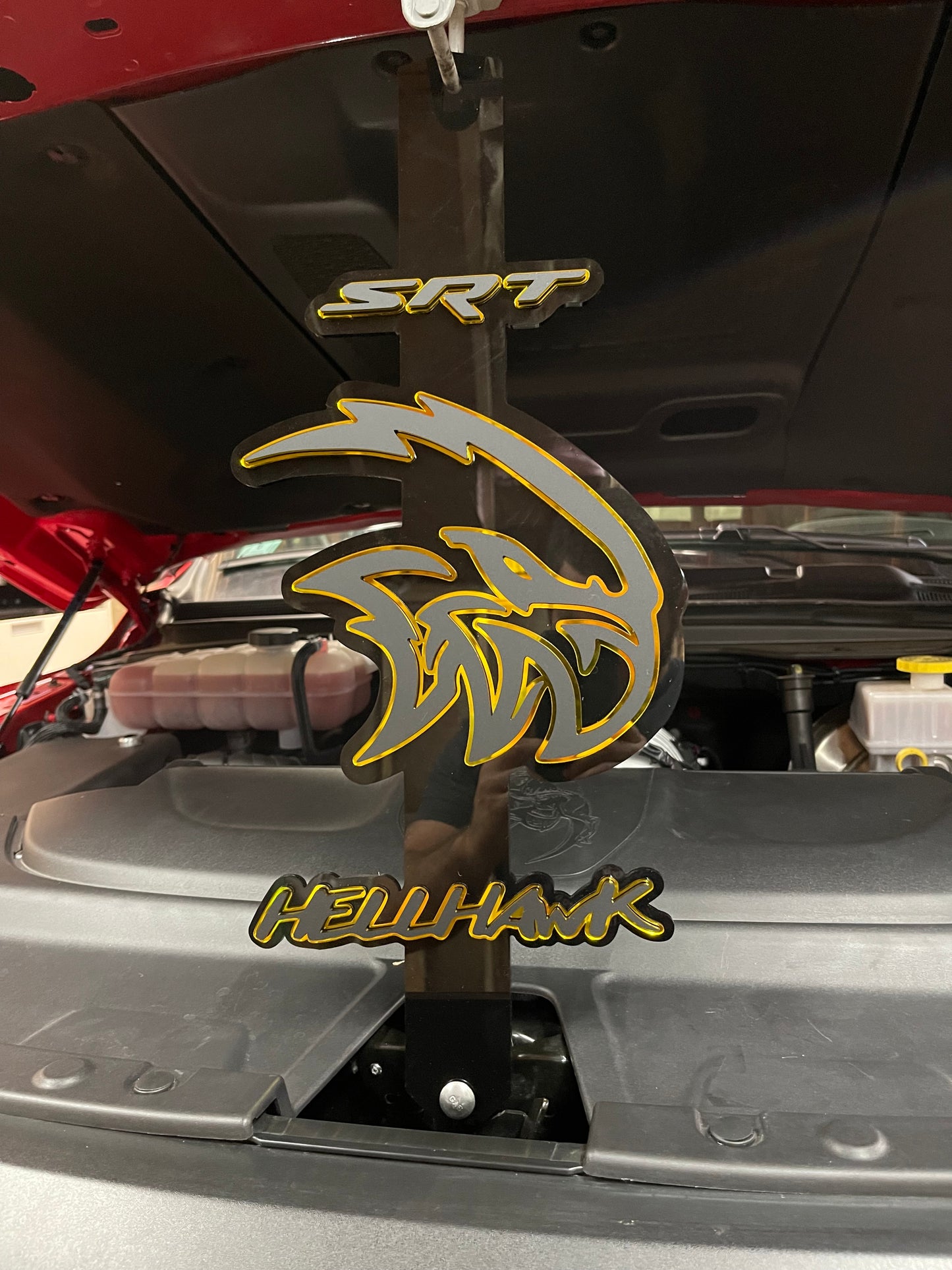 Custom hood prop