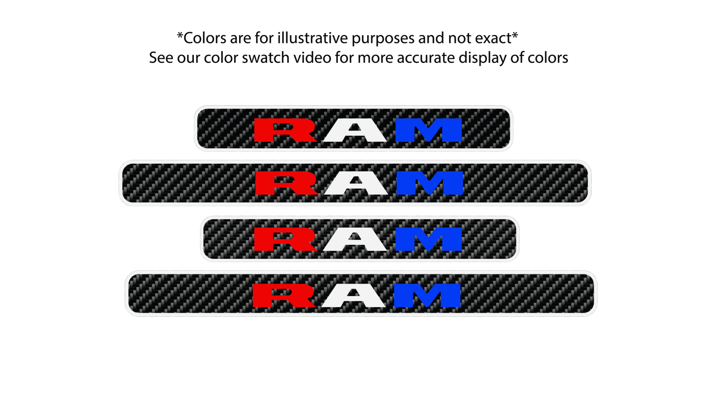 (2019+ RAM) RAM sill plate set