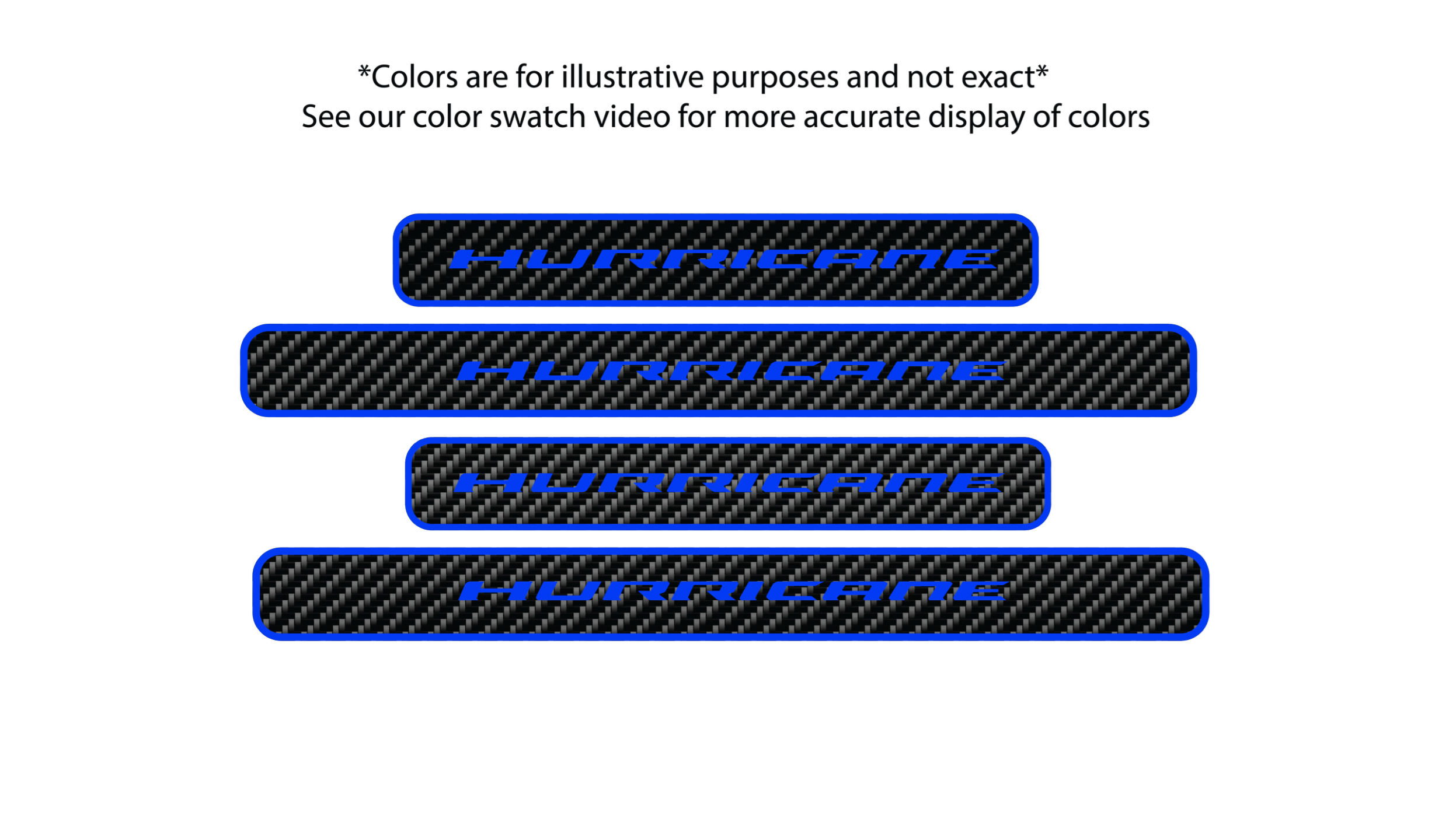 (2019+ RAM) Hurricane door sill plate set