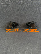 7.3L Gdzilla fender pair