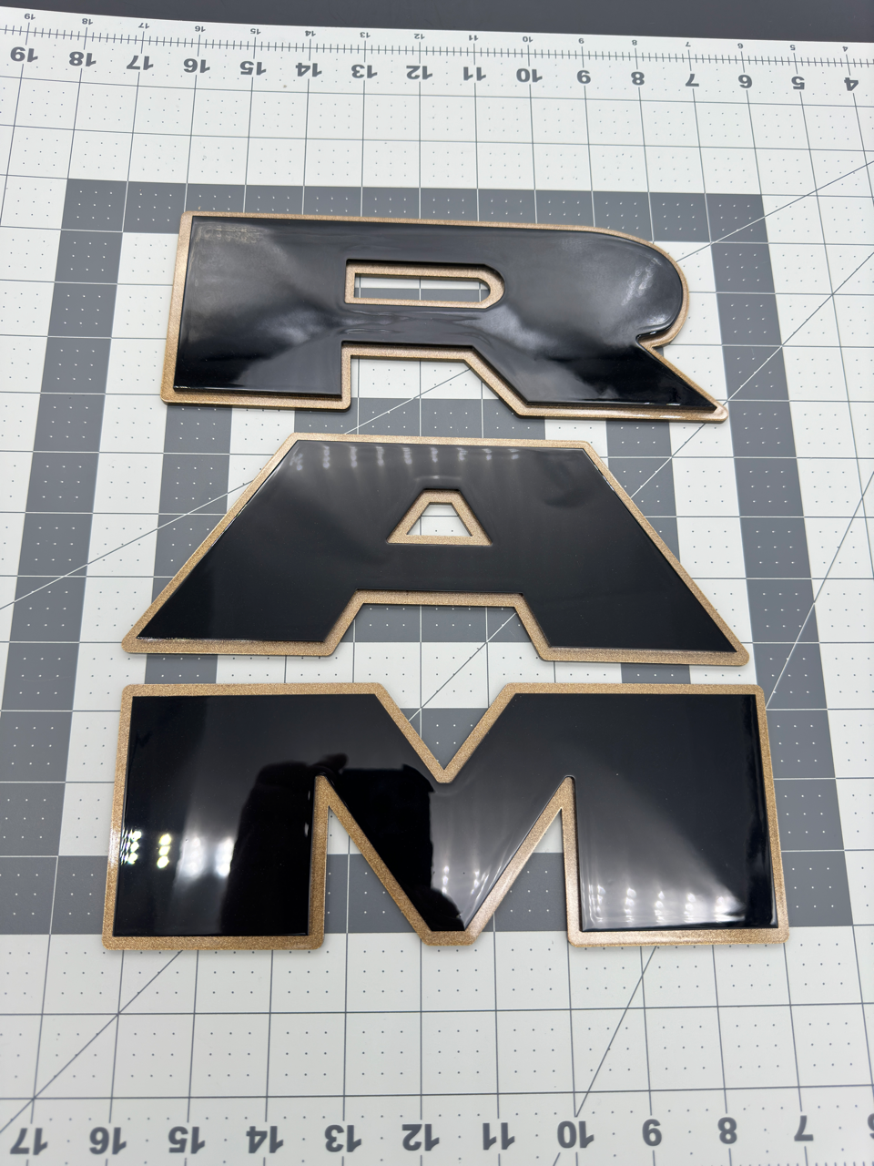 Custom Ram Lettering RAM tailgate letters – Exotic Innovations