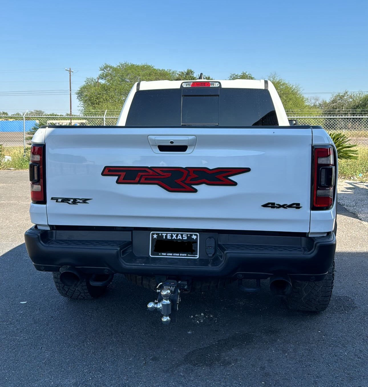 TRX Tailgate replacement badge