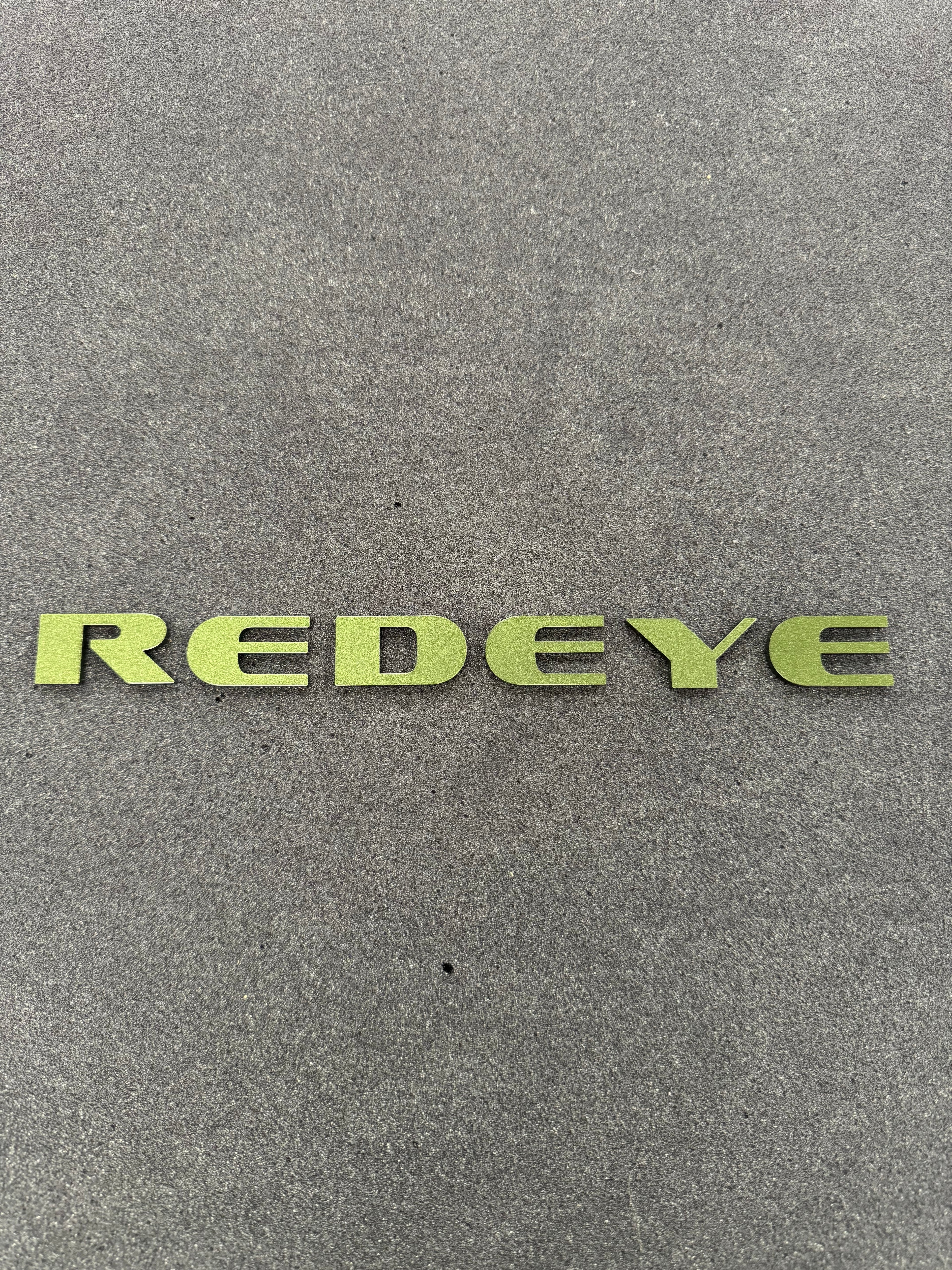 Redeye text badge