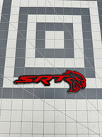 SRT Hellcat grille badge