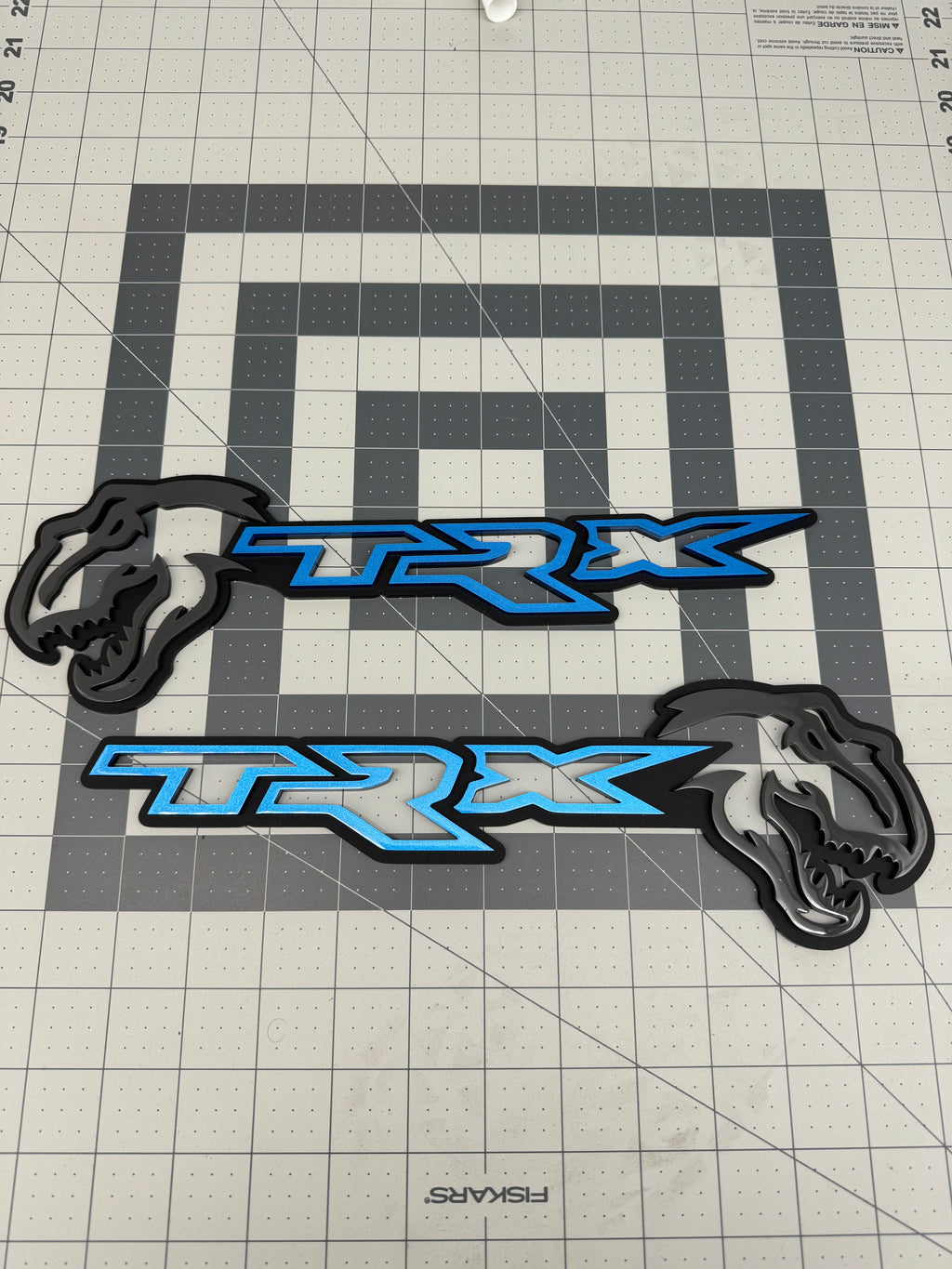 Trex/TRX Design #2 combo badge pair