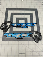 Trex/TRX Design #2 combo badge pair