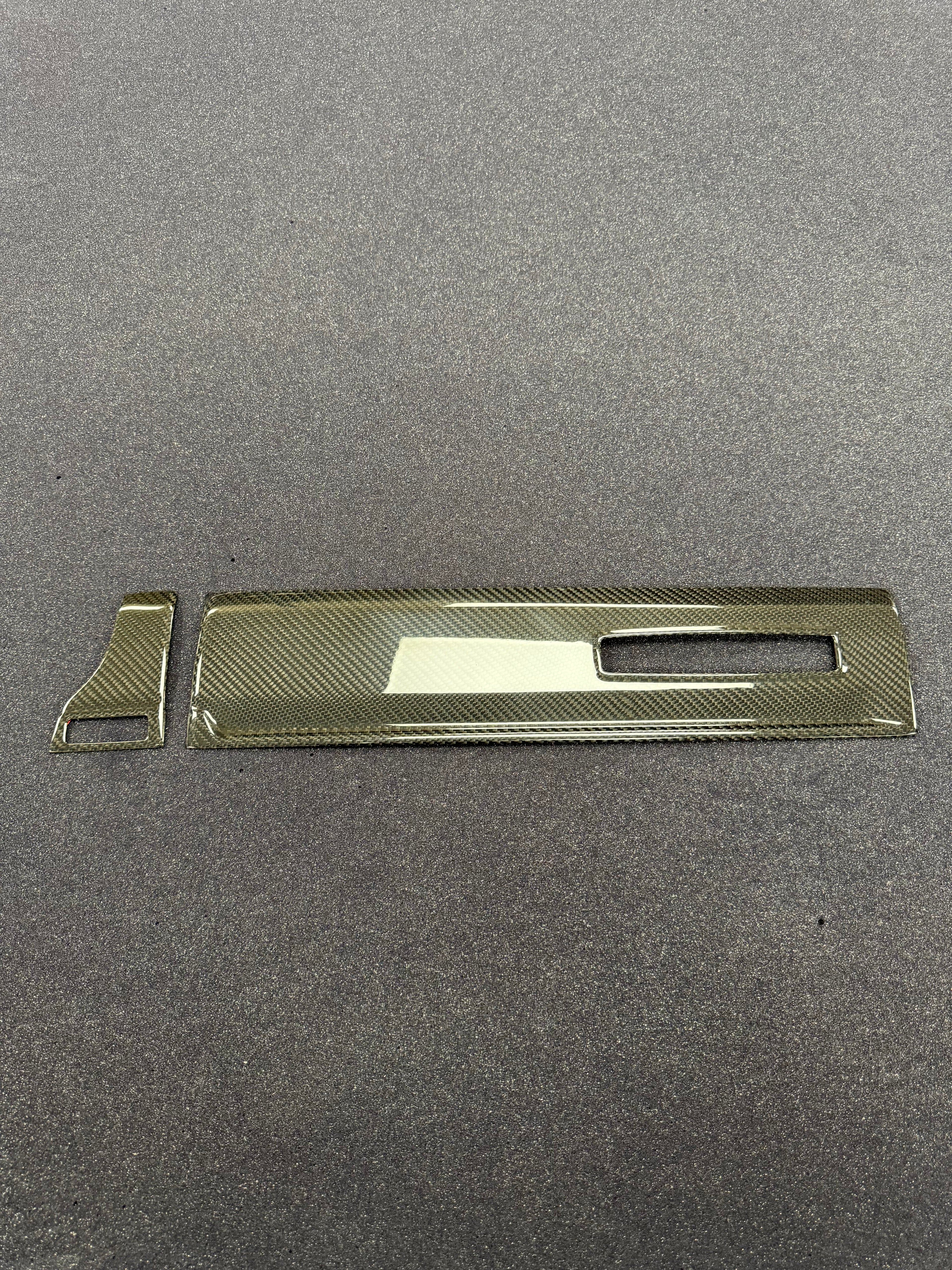 2019+ RAM 1500 / TRX glovebox carbon fiber trim panel