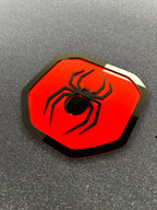 Black Widow Shield tailgate badge