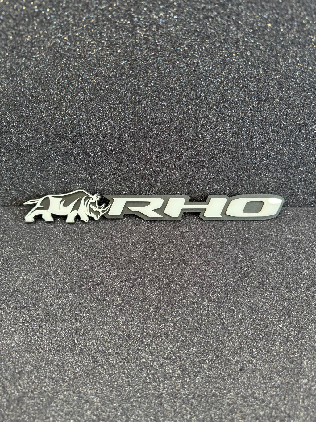 OEM style RHO/Rhino combo badge