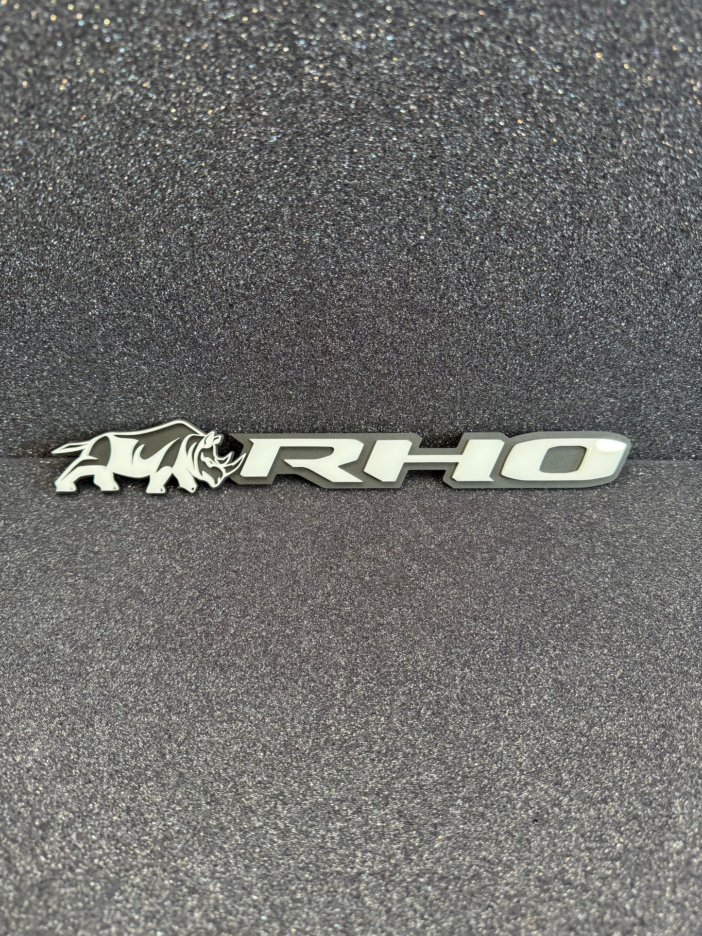 OEM style RHO/Rhino combo badge