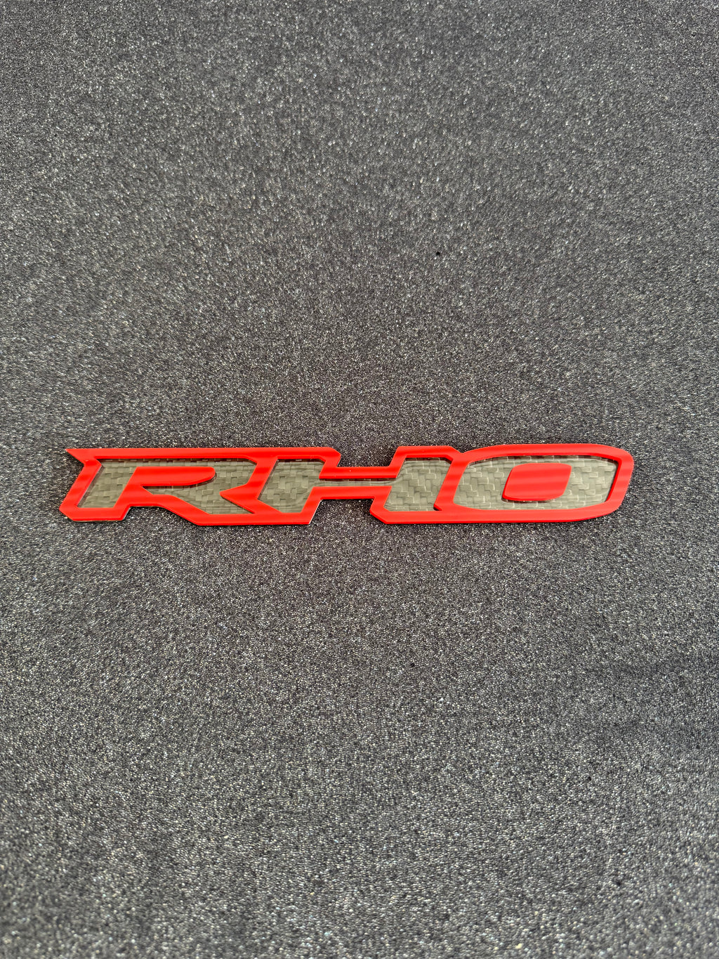 RHO OEM style badge