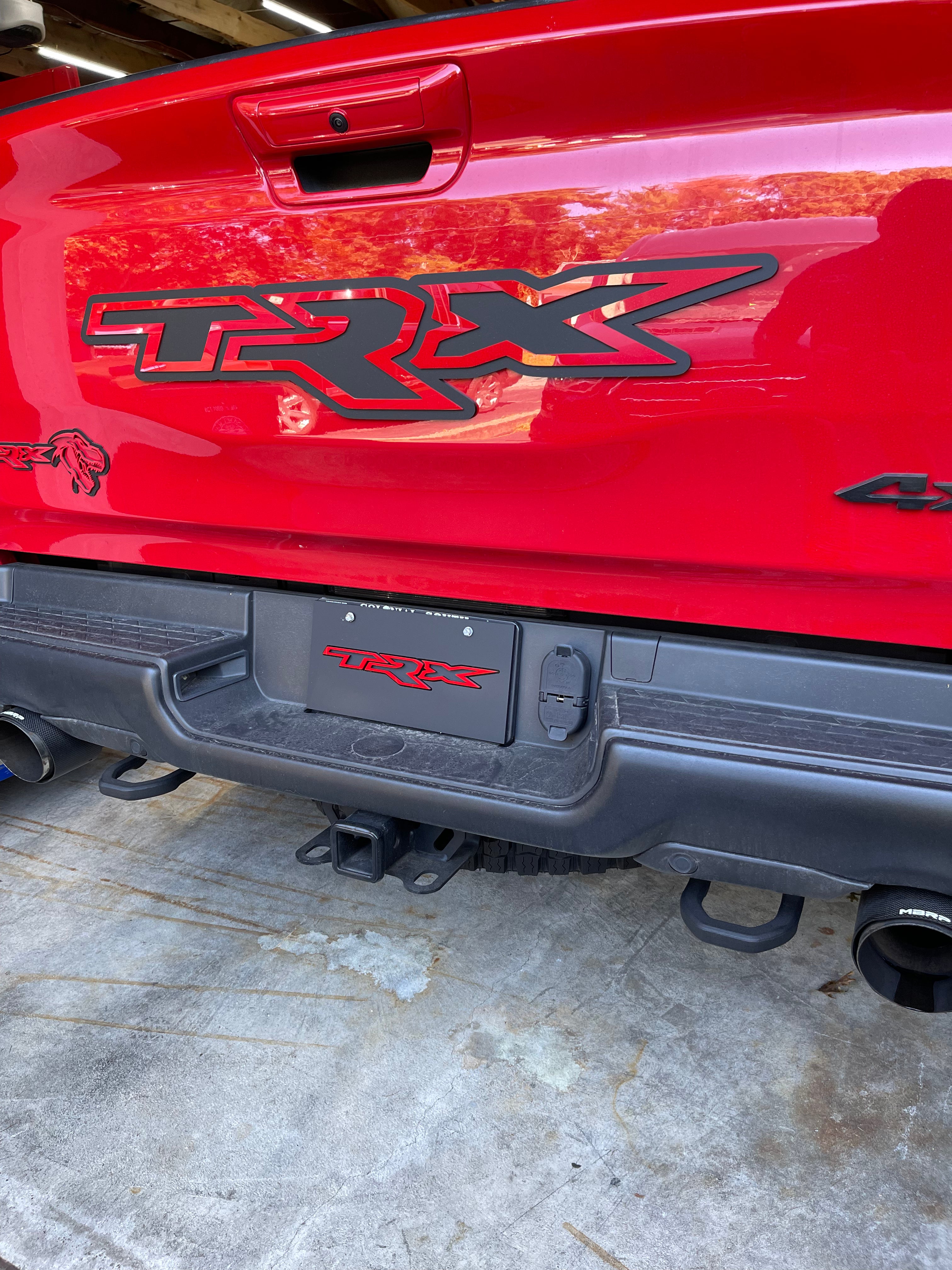 TRX Tailgate replacement badge