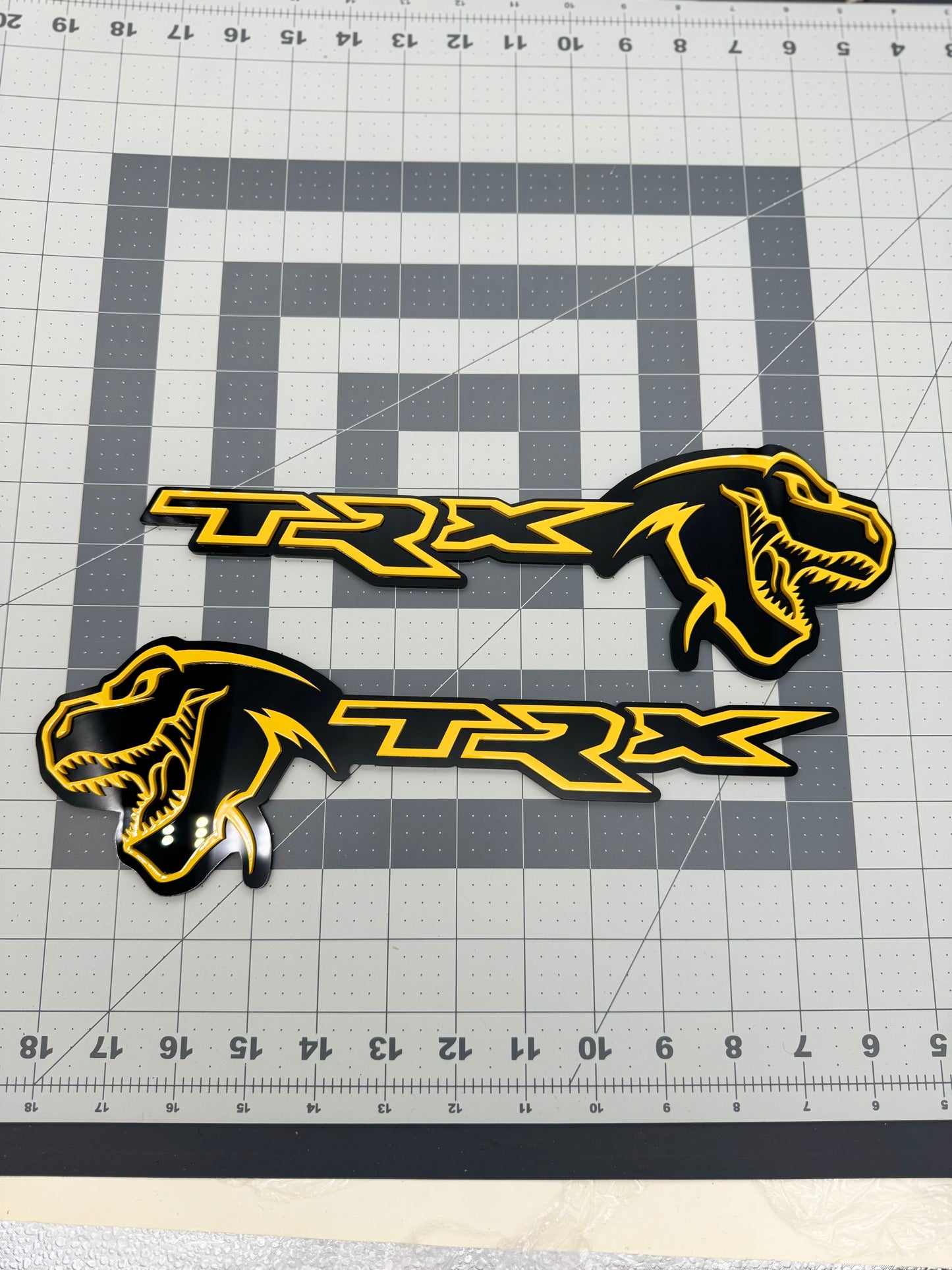 TREX/TRX combo badge single