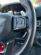 2019+ RAM 1500/ TRX / RHO carbon fiber steering wheel bezel cover