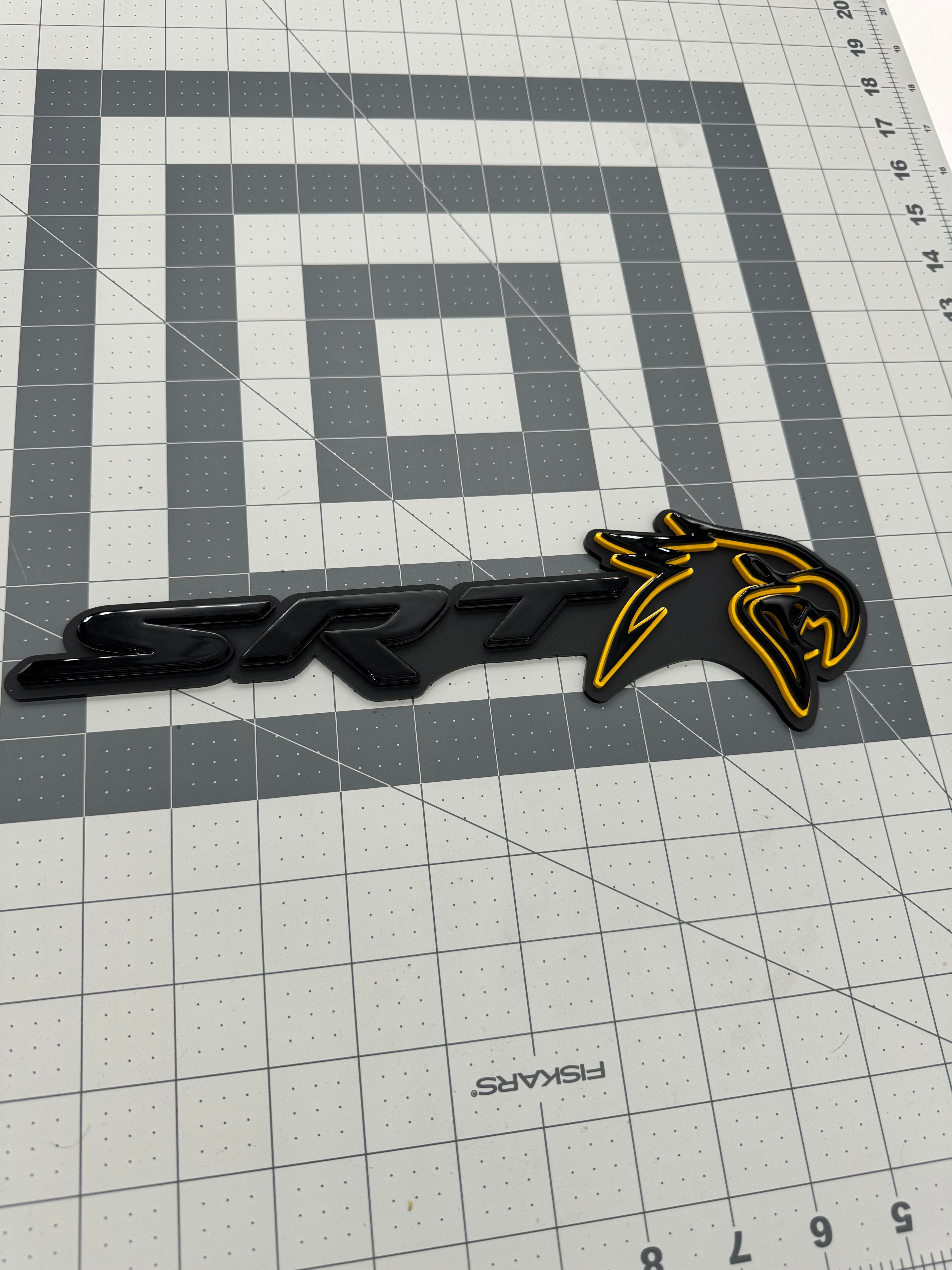 SRT Hellhawk V1 combo badge single