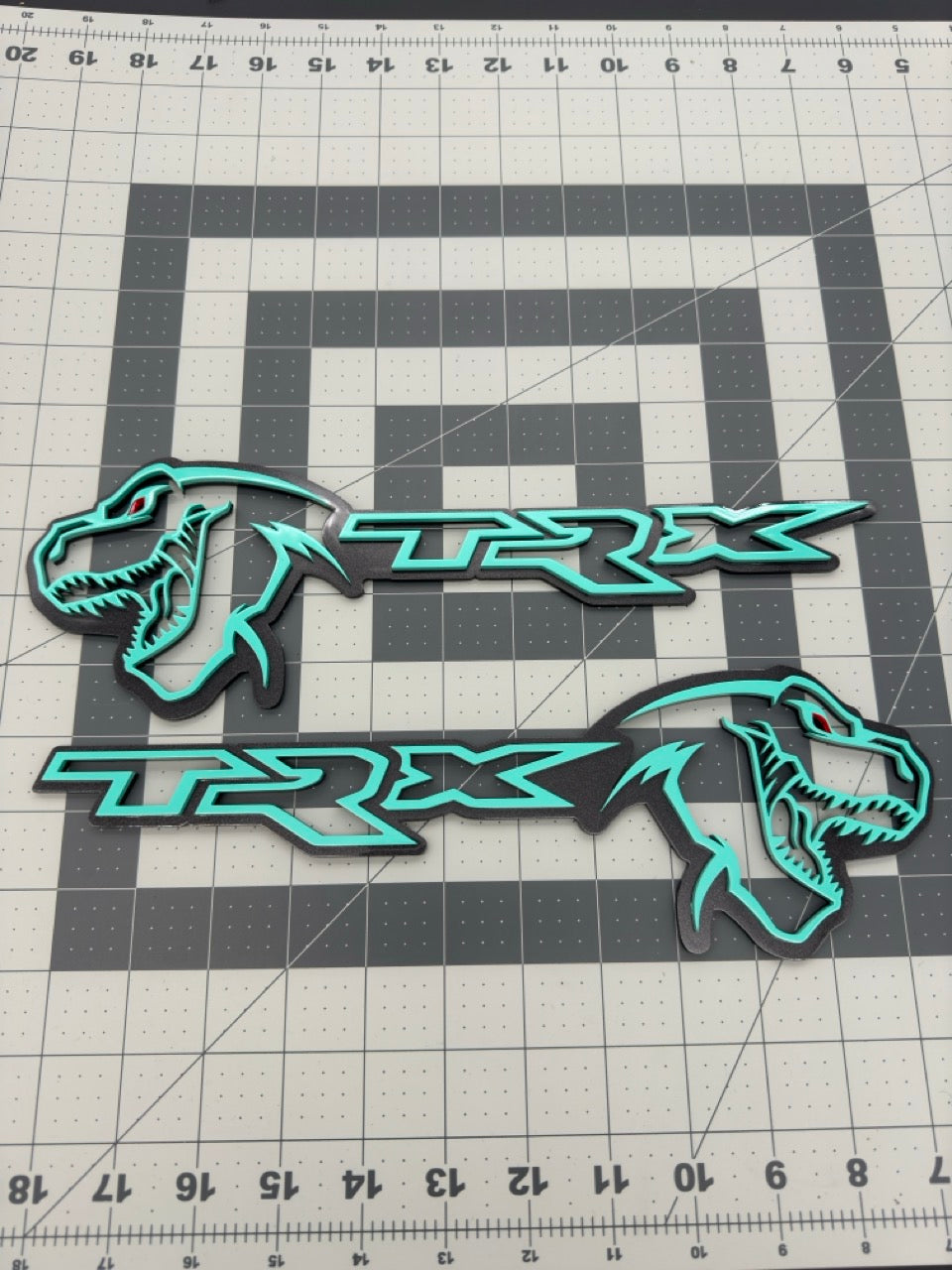 TREX/TRX combo badge pair