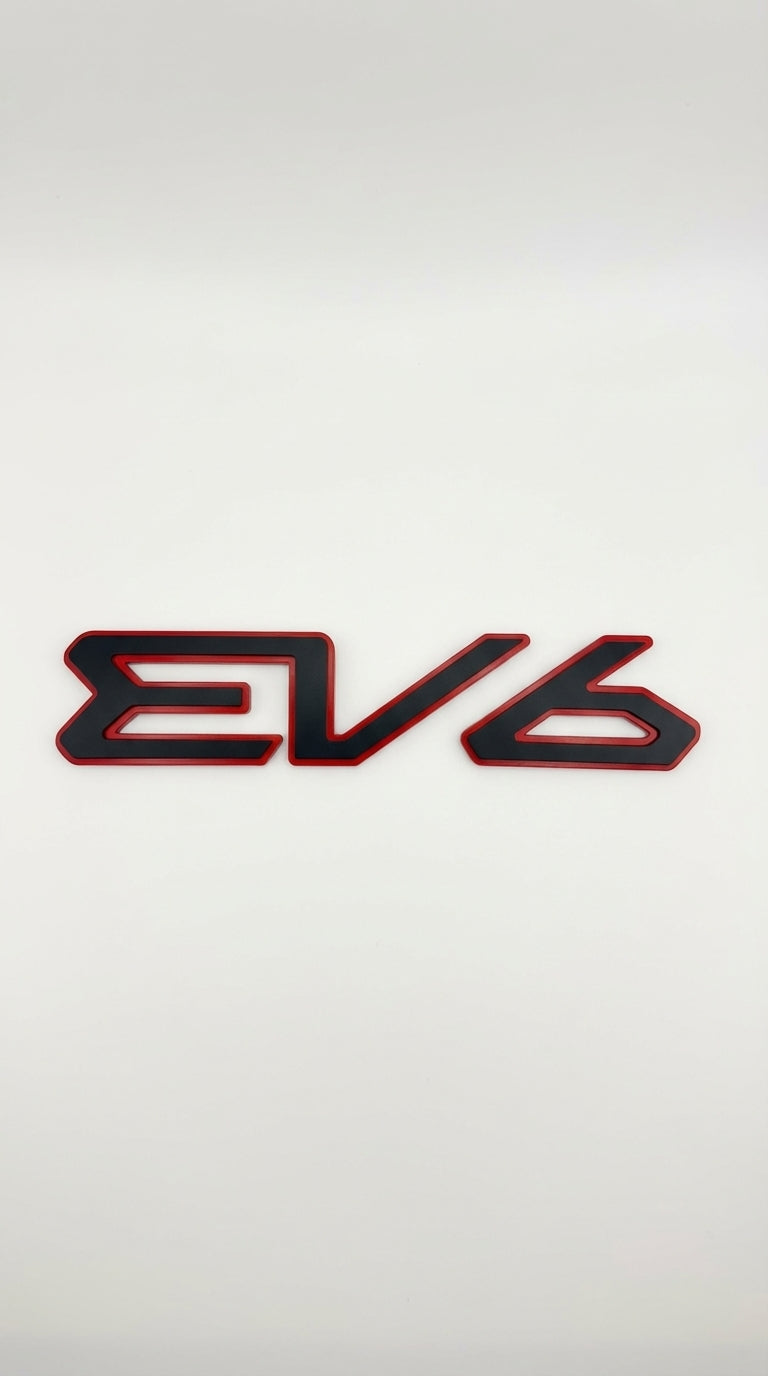 Custom KIA EV 6 Badge Replacement