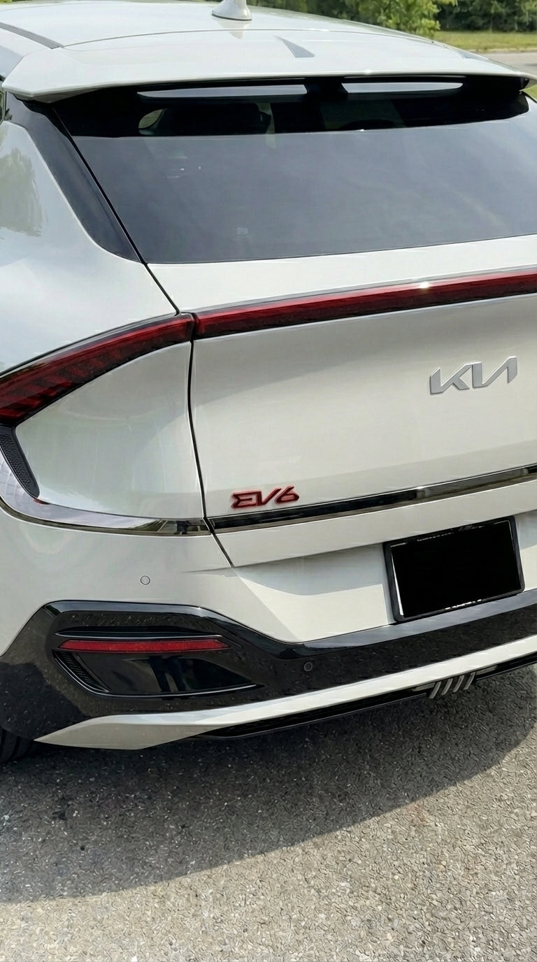Custom KIA EV 6 Badge Replacement