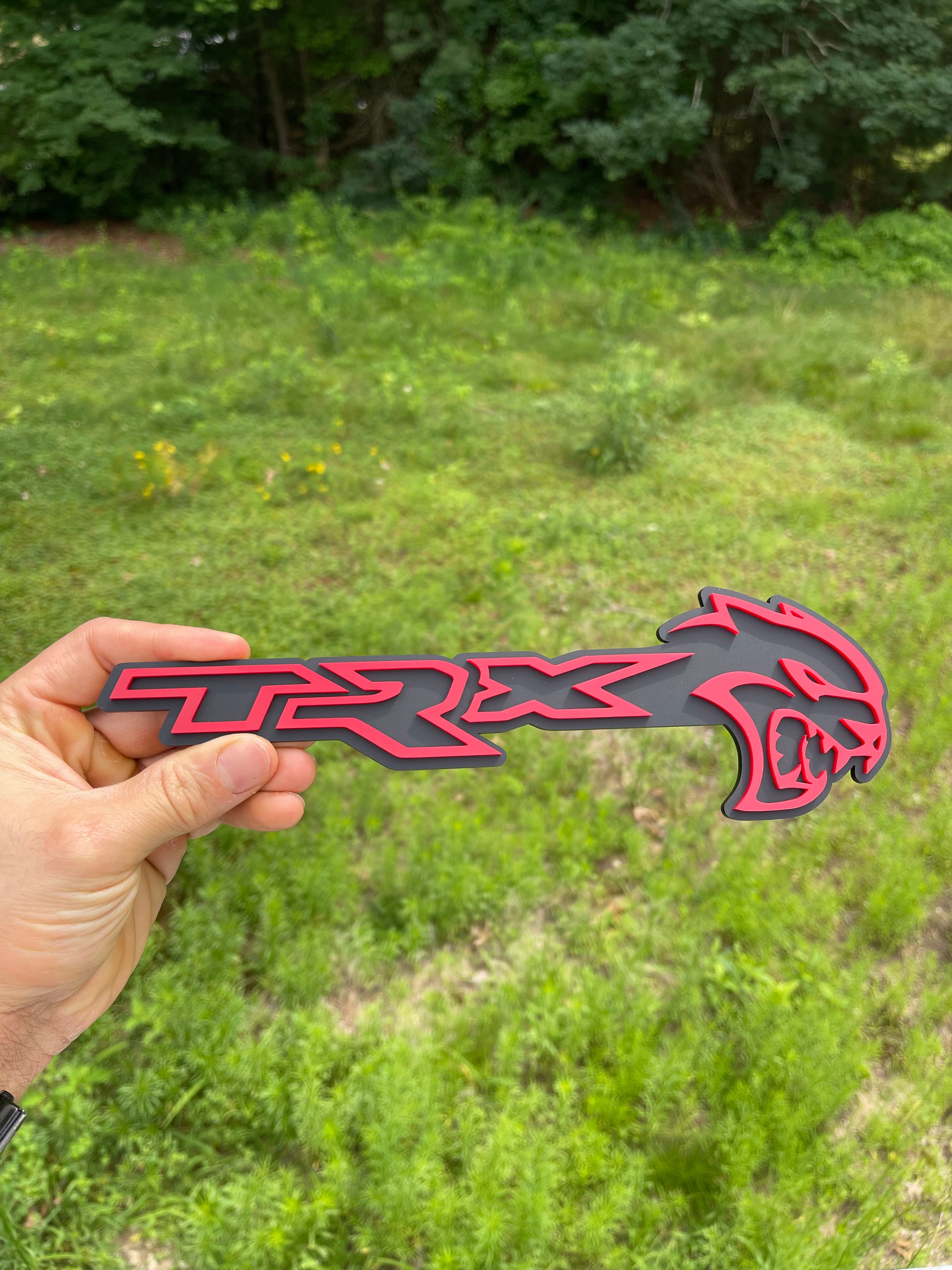 Hellcat TRX combo grille badge