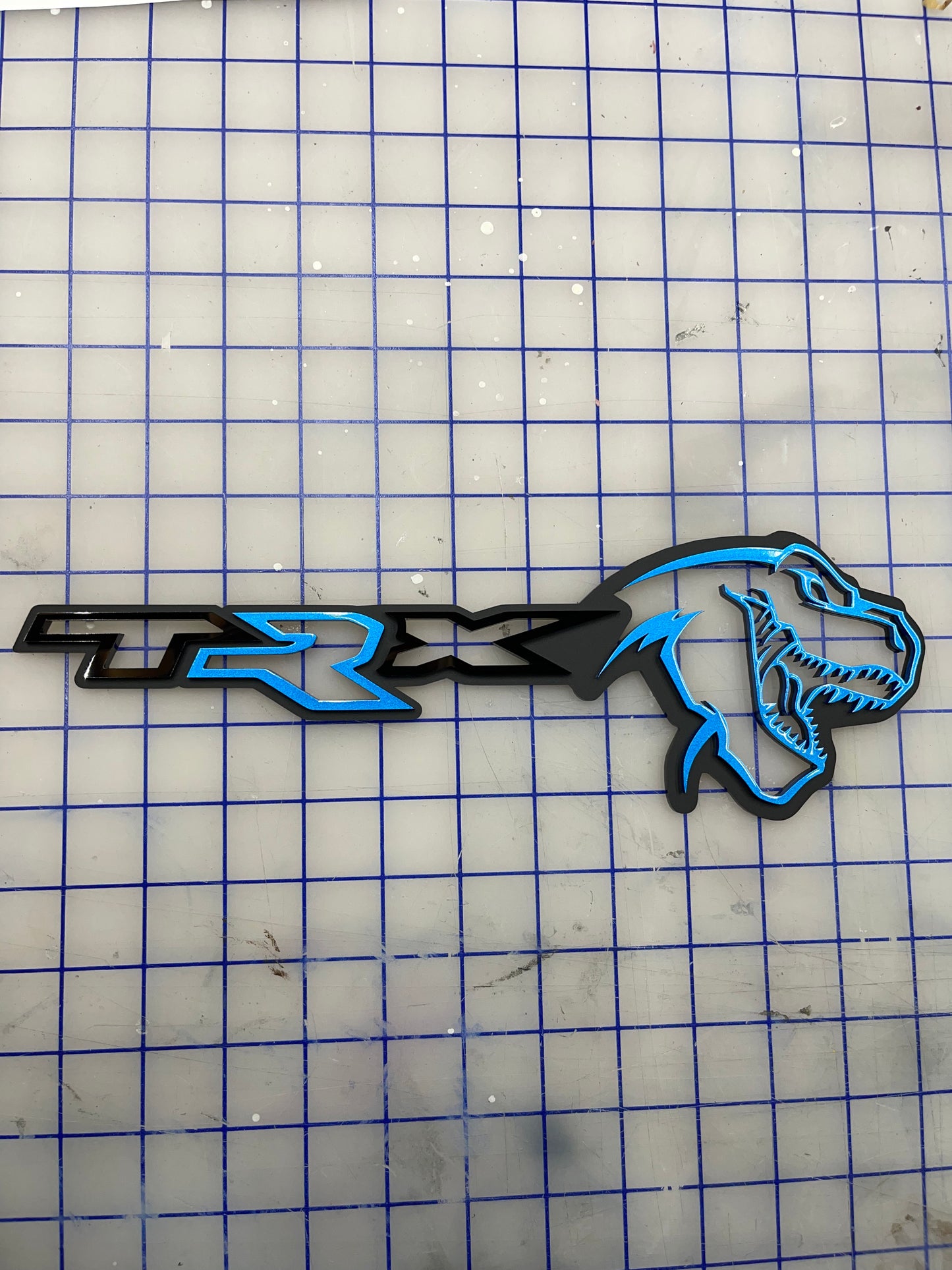 TREX/TRX combo grille badge