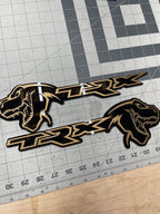 TREX/TRX combo badge pair