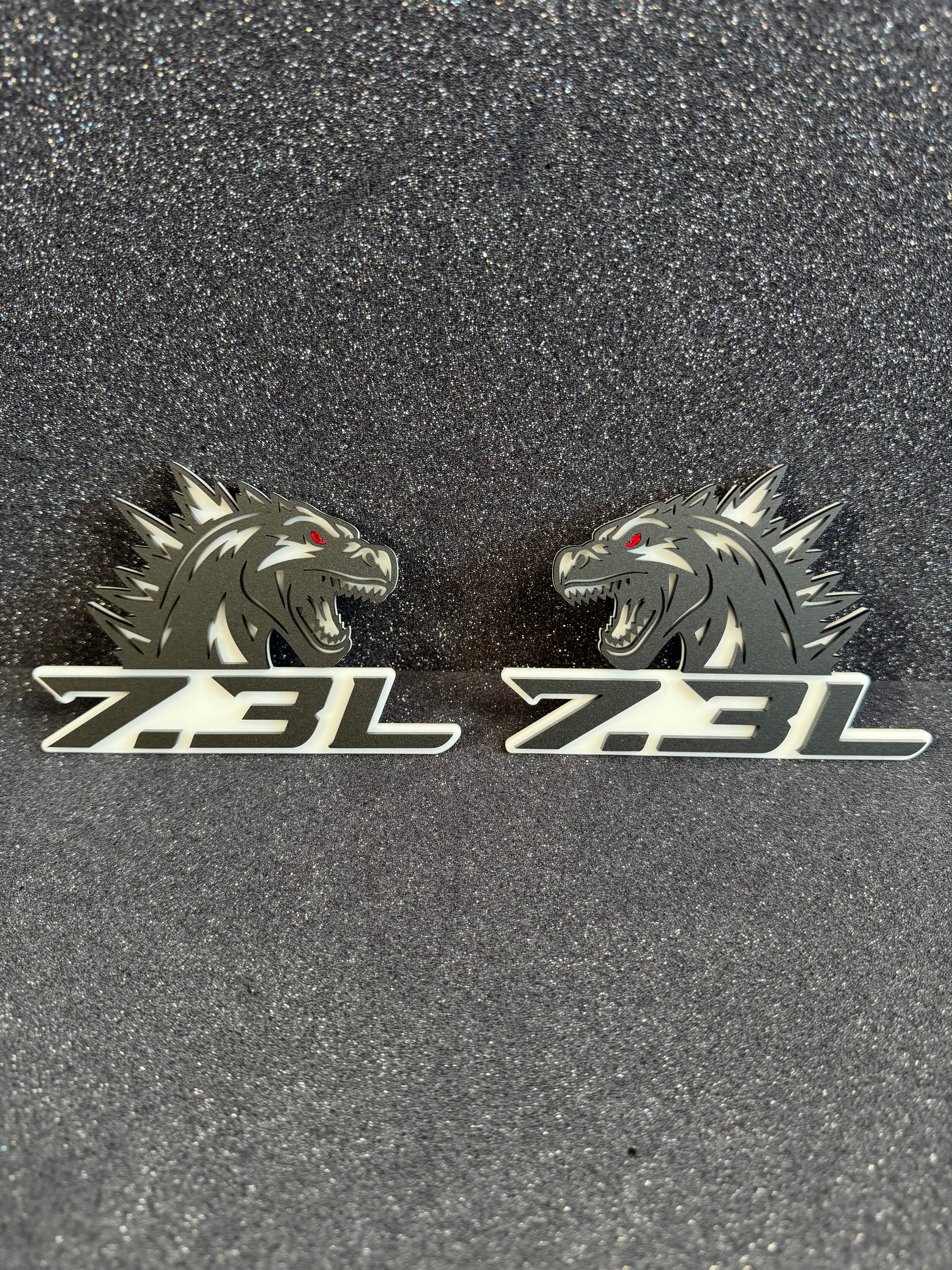 7.3L Gdzilla fender pair