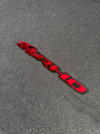 OEM style RHO/Rhino combo badge