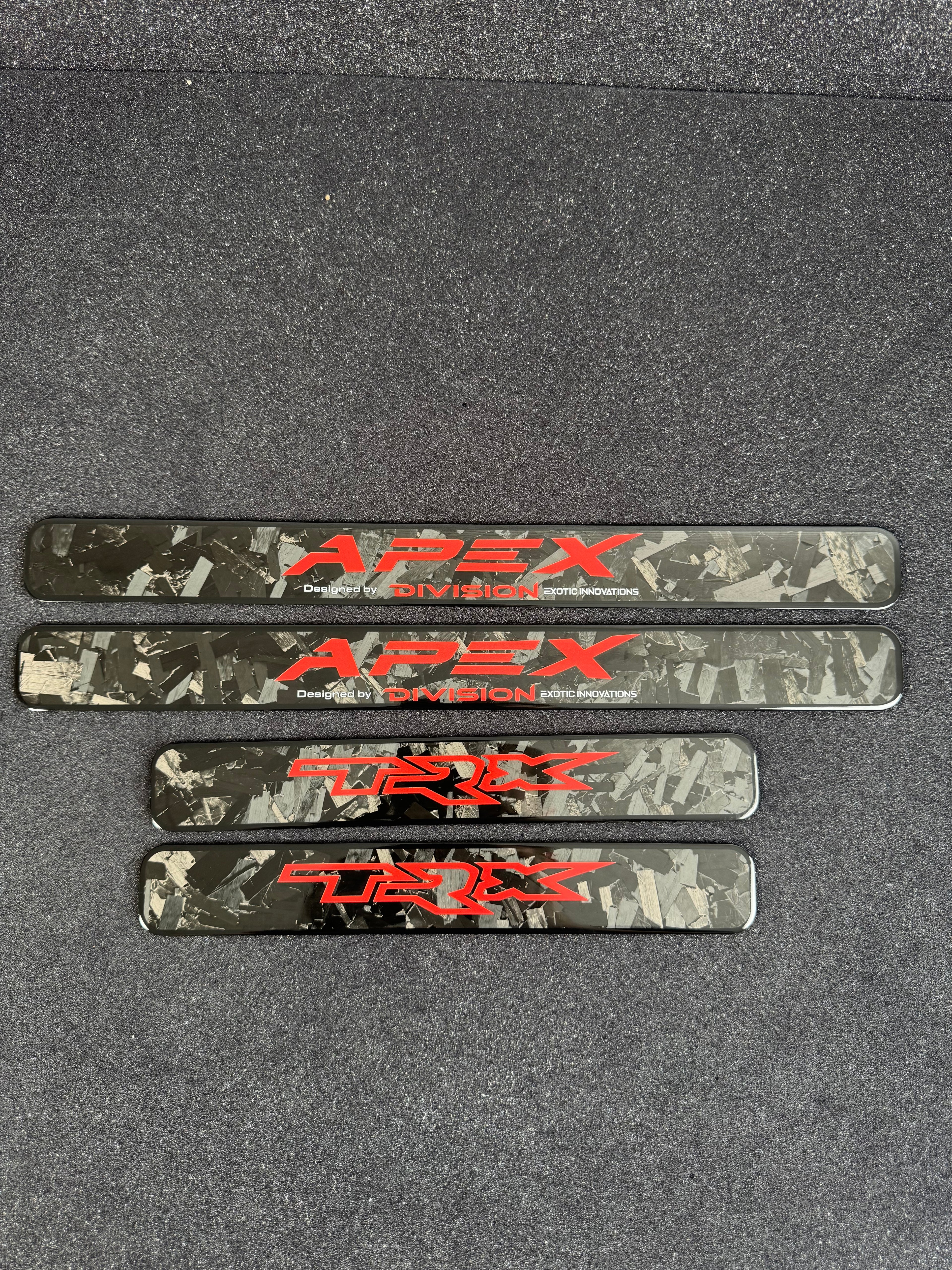 Apex Division (2019+ RAM) door sill plate set