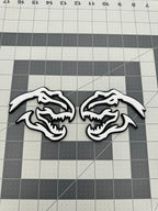 Trex Head Pair Design #2