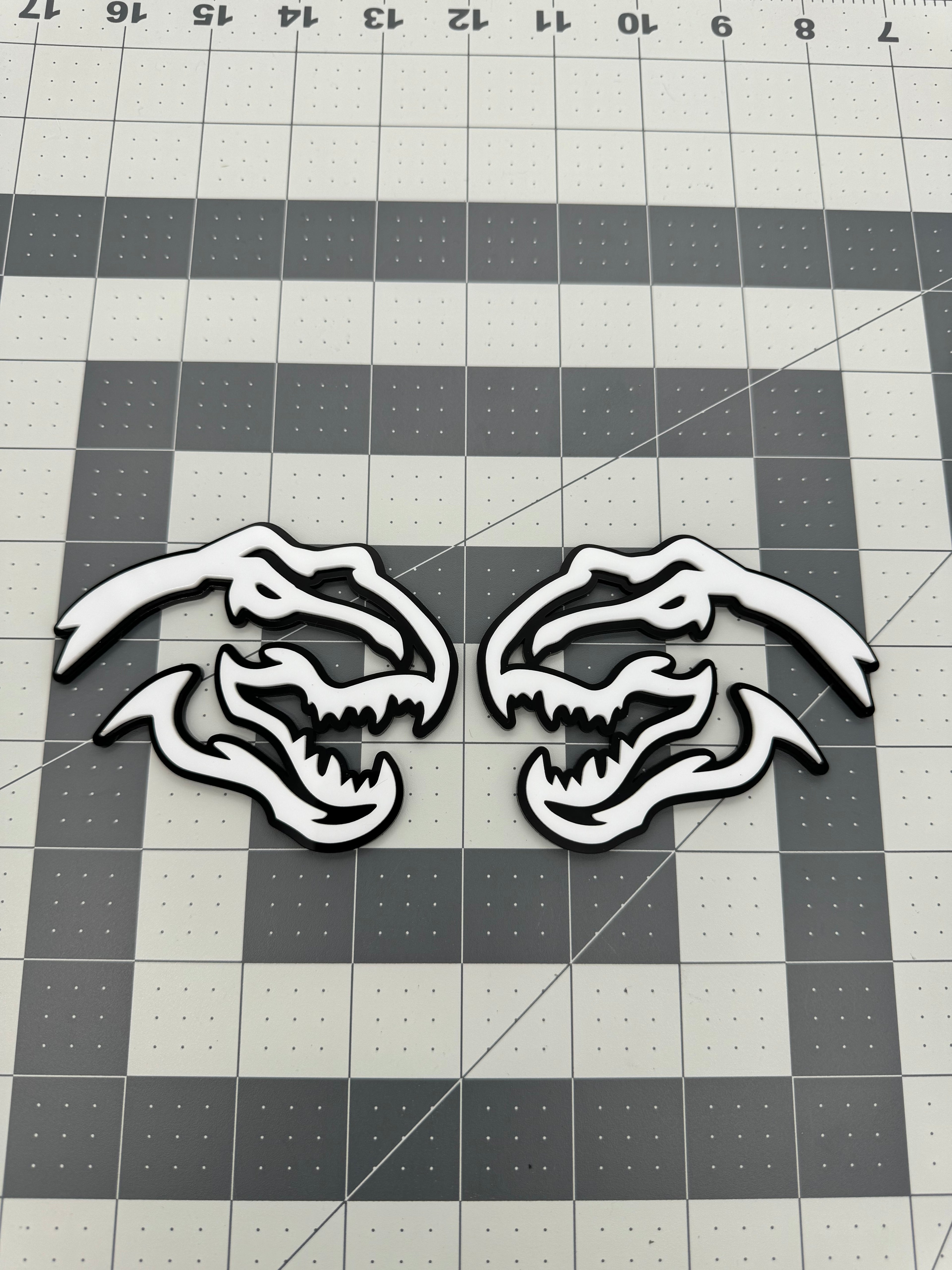 Trex Head Pair Design #2