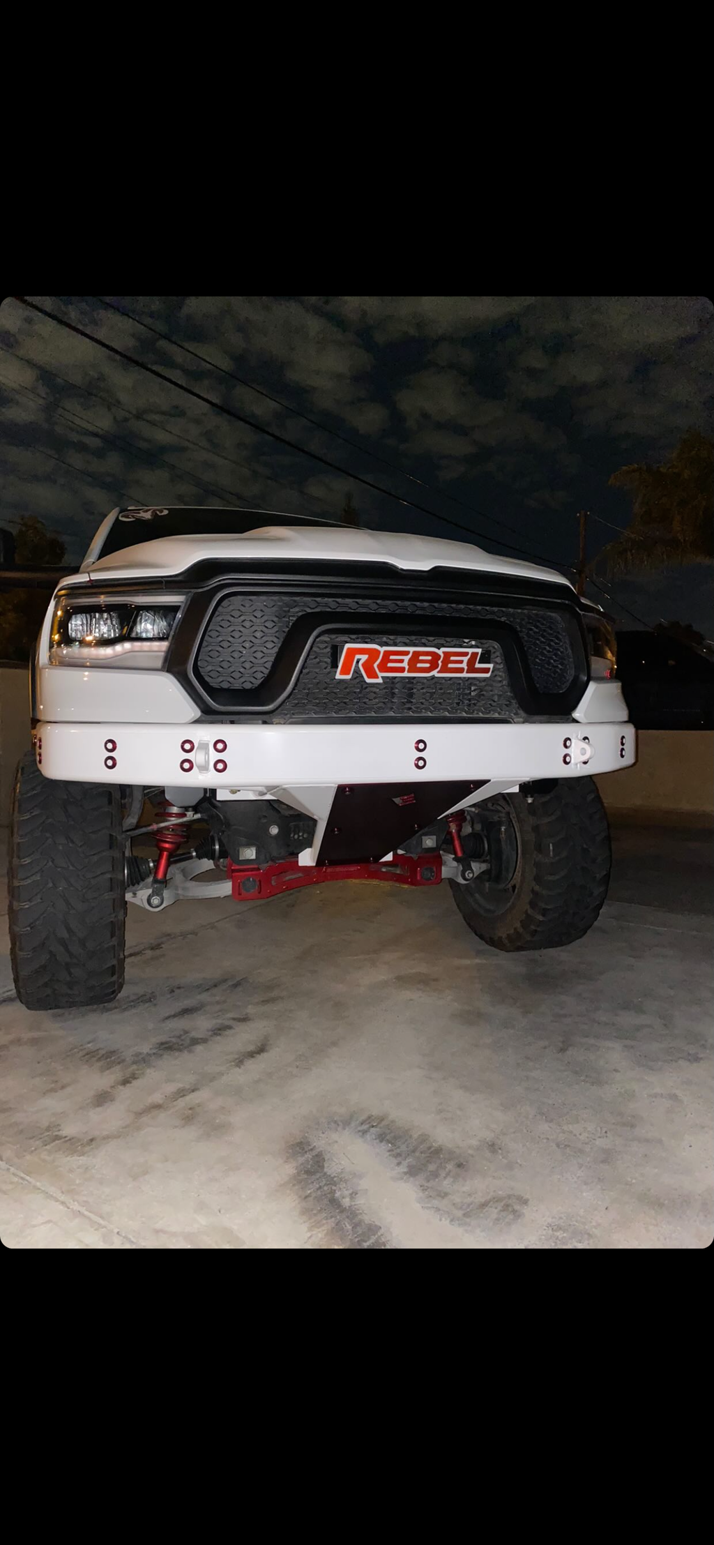 Rebel Grille badge replacement