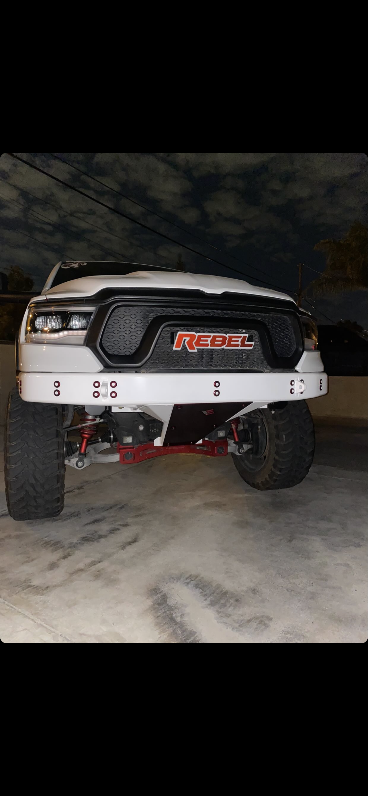 Rebel Grille badge replacement