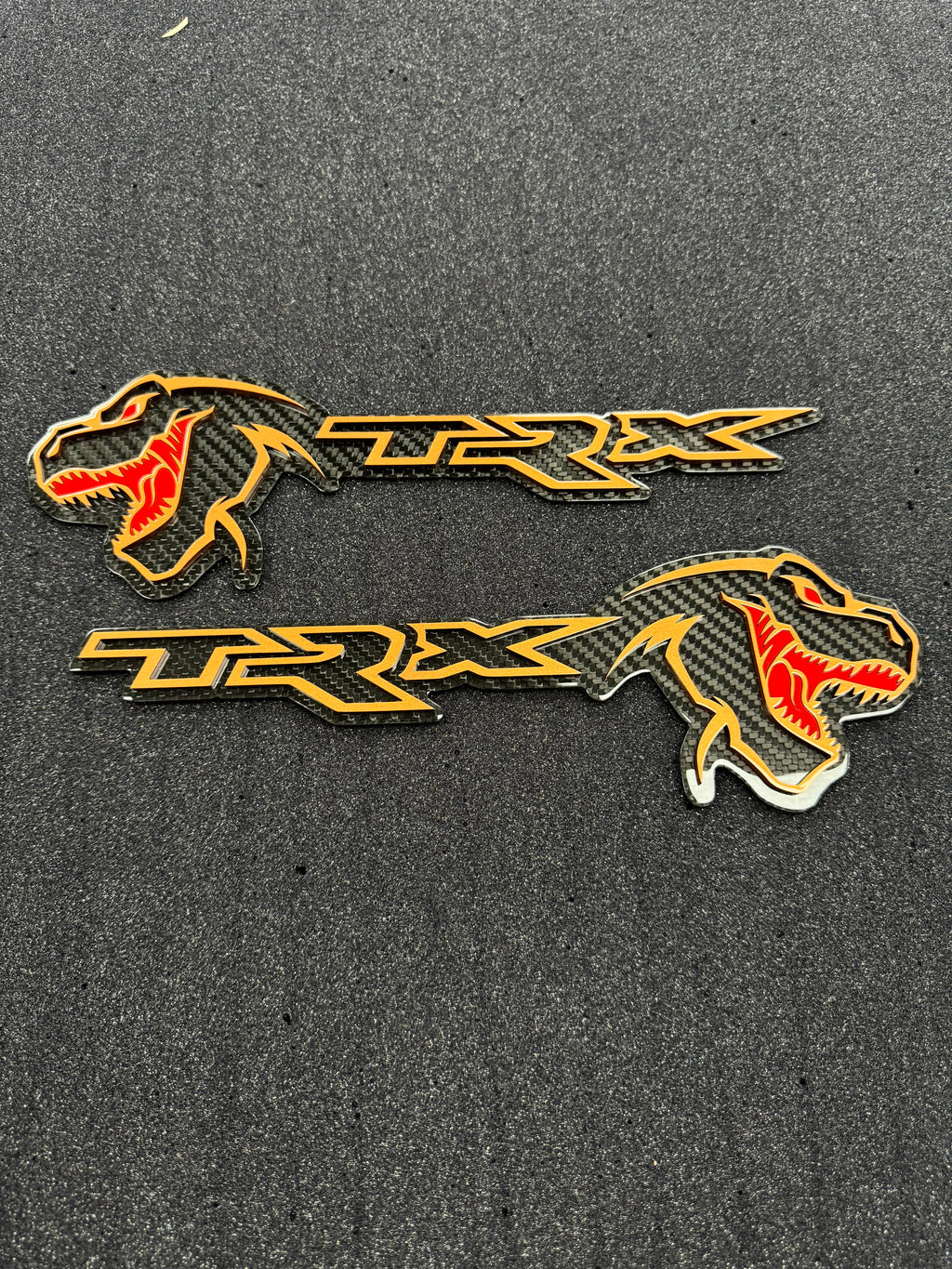 TREX/TRX combo badge pair