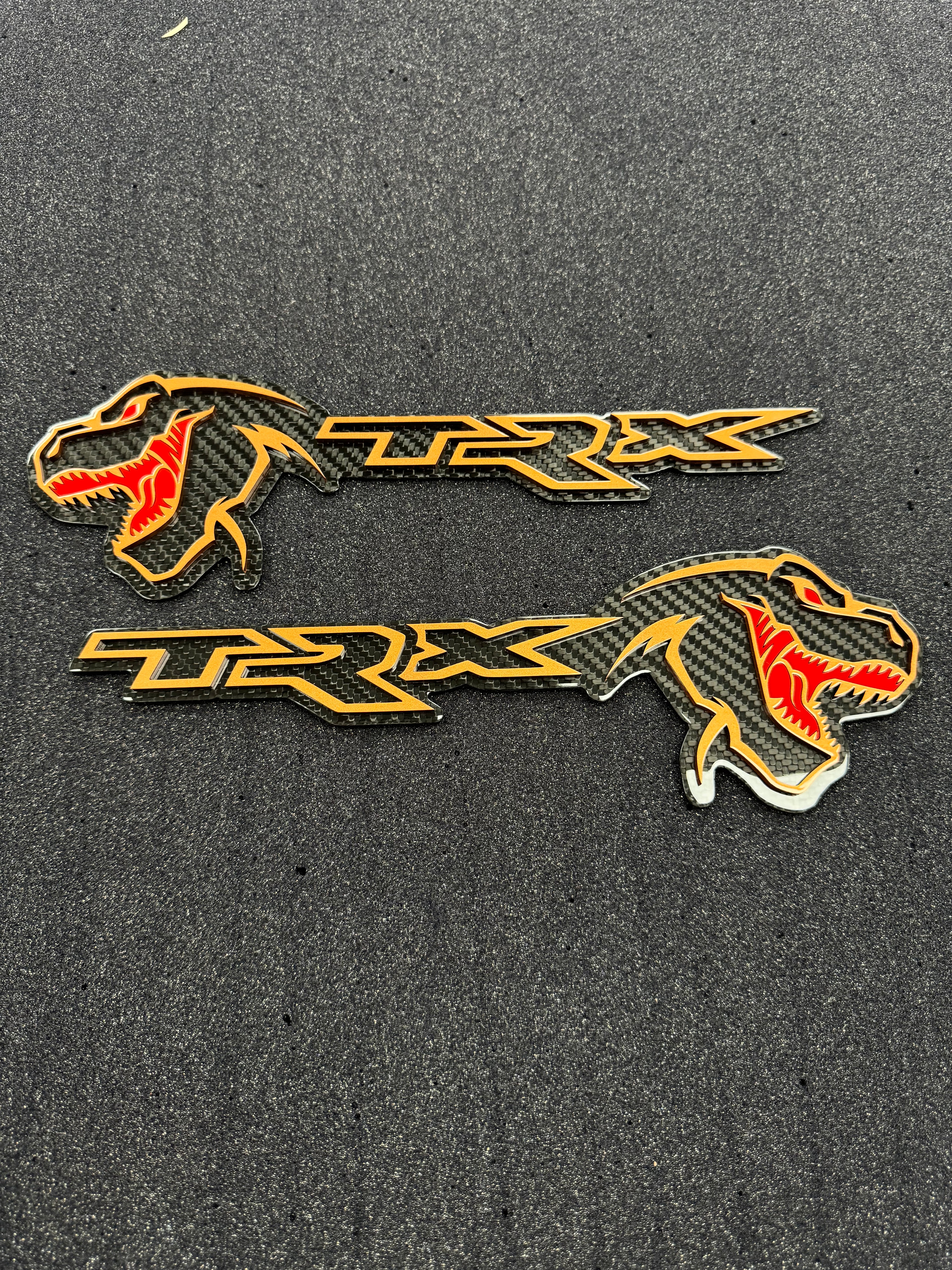 TREX/TRX combo badge pair