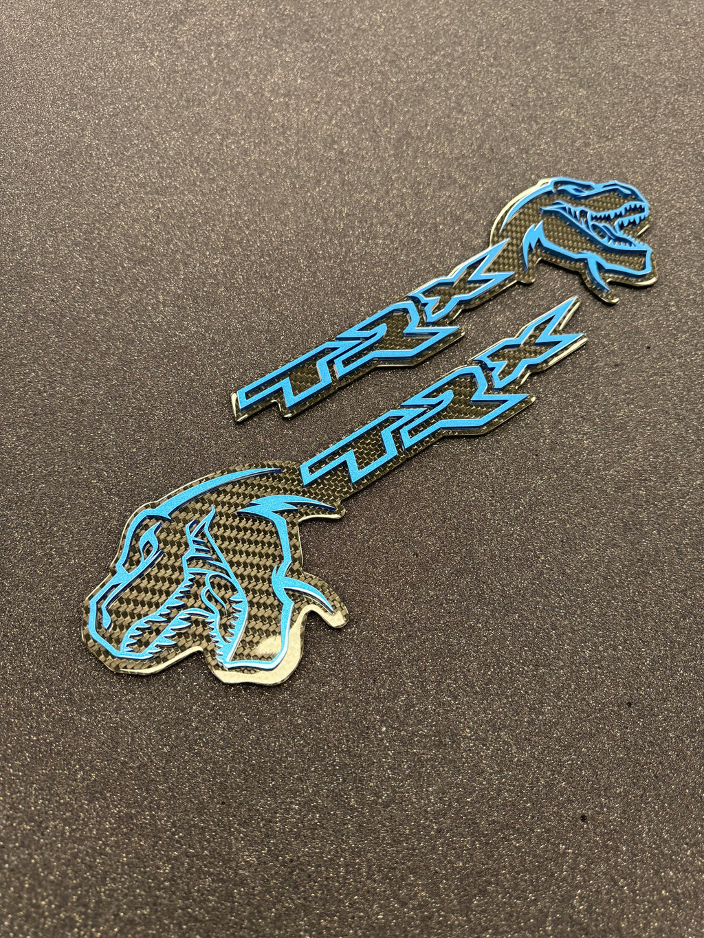 TREX/TRX combo badge pair