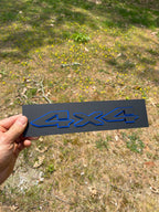 4x4 OEM tailgate badge