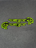 Hellcat TRX combo badge pair
