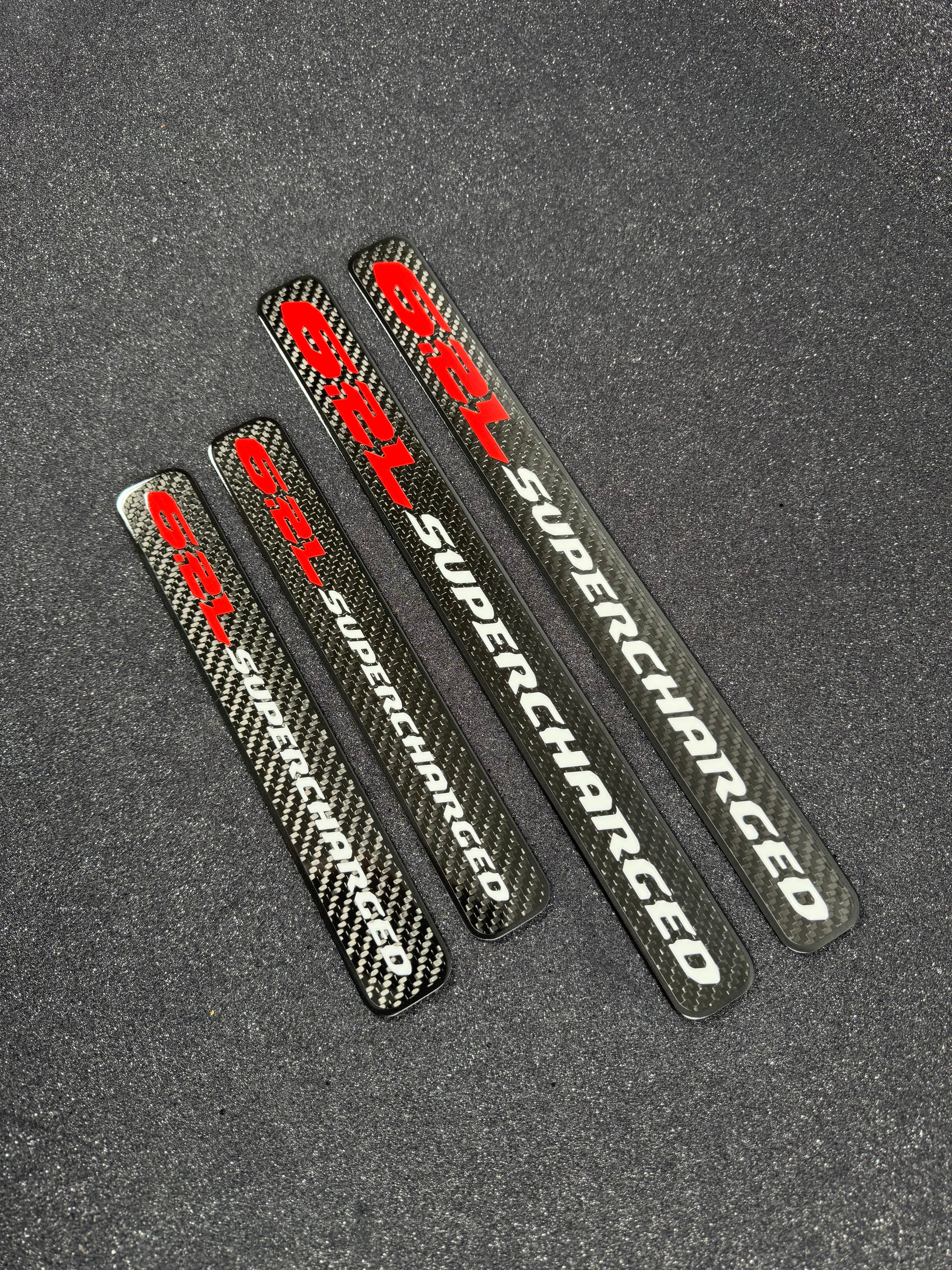 (2019+ RAM) 6.2L supercharged door sill plate set