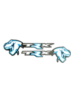 TREX/TRX combo badge pair