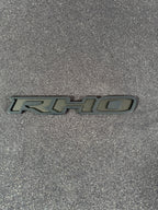 RHO small grille badge