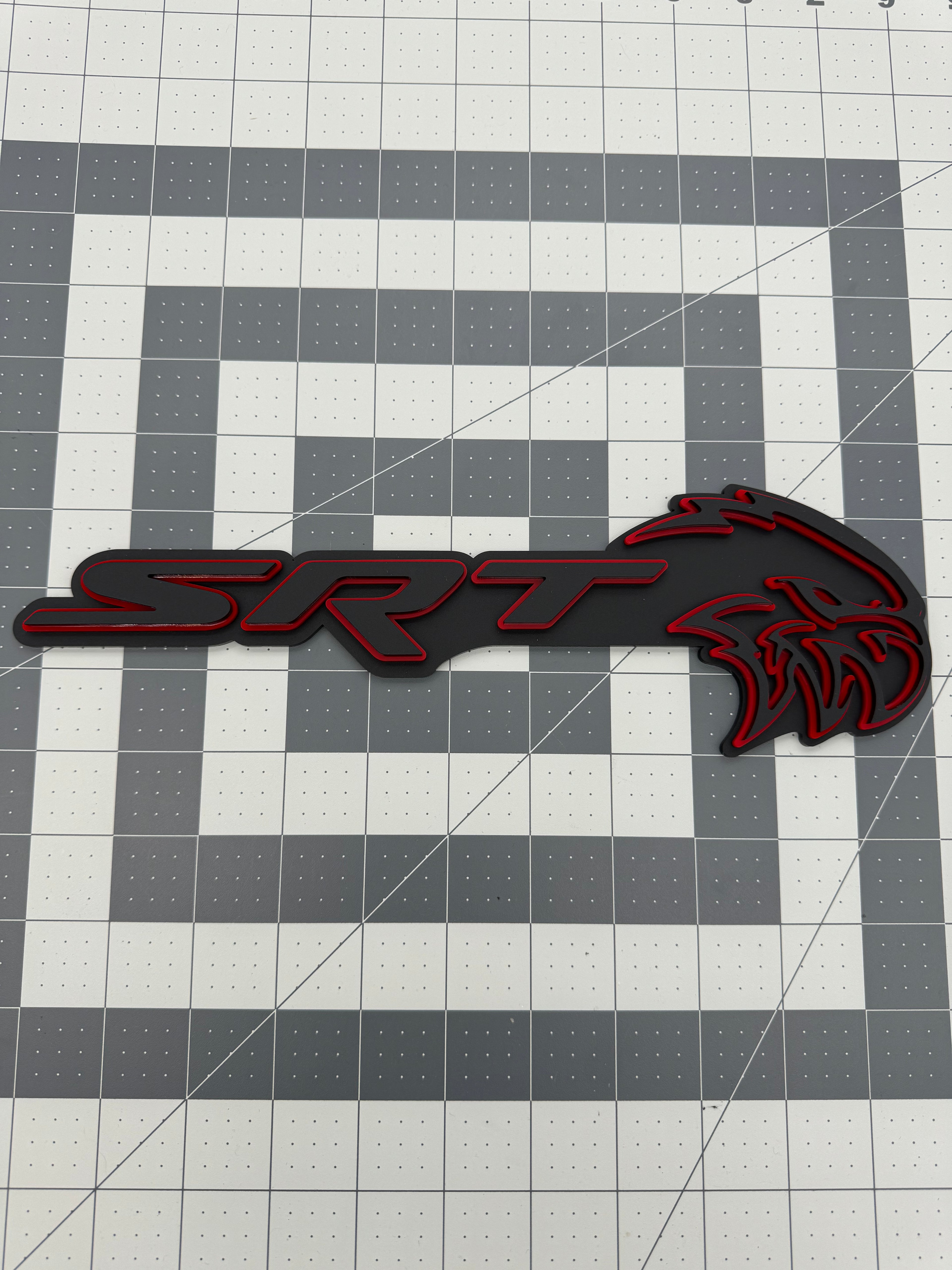 SRT Hellhawk V2 grille badge